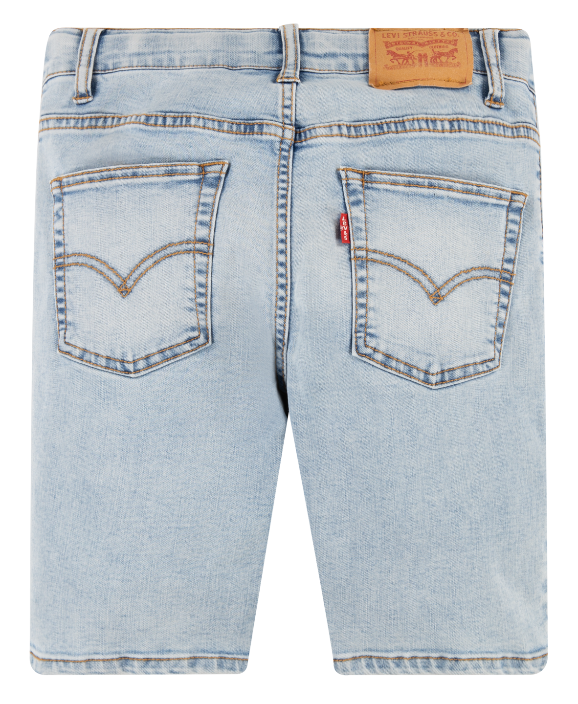 Straight-leg denim Bermuda shorts LEVI'S KIDS Faded jeans