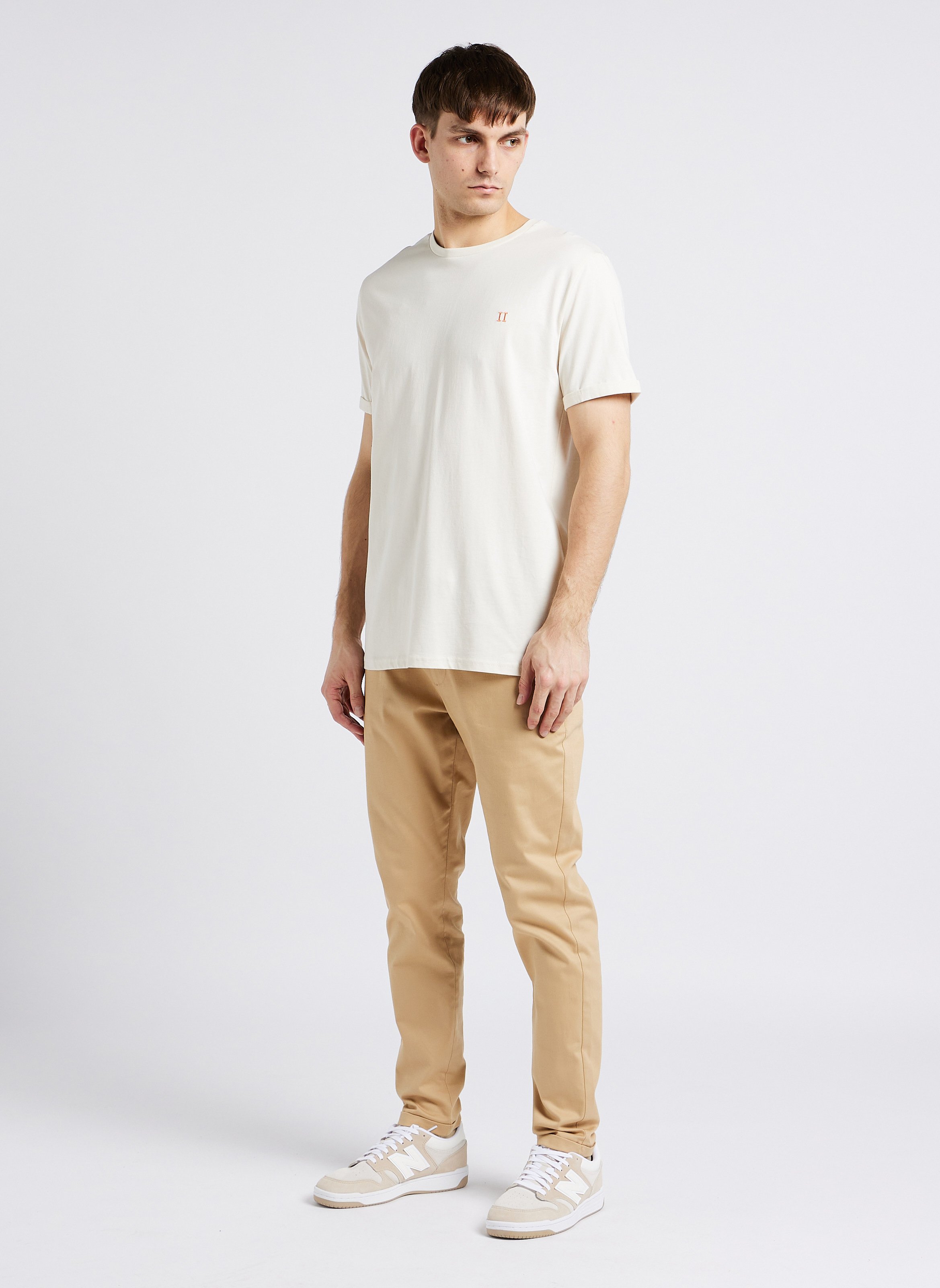 Chino slim-fit en coton stretch  LES DEUX Beige