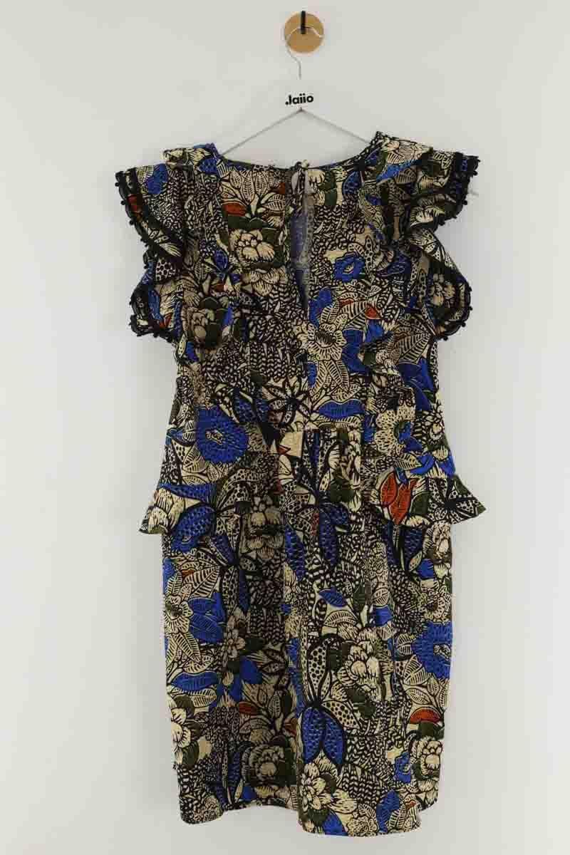 Cotton dress SEZANE - Seconde main Multicolored