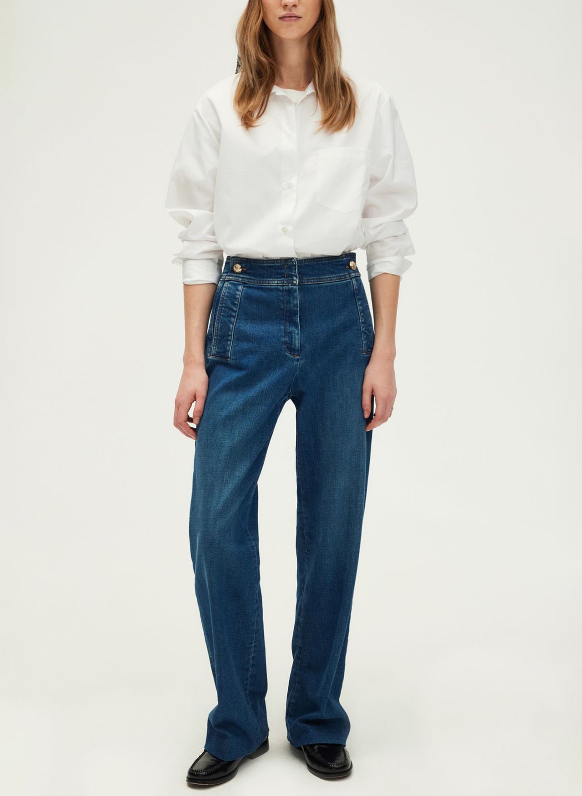 Bootcut jeans PABLO Blauw