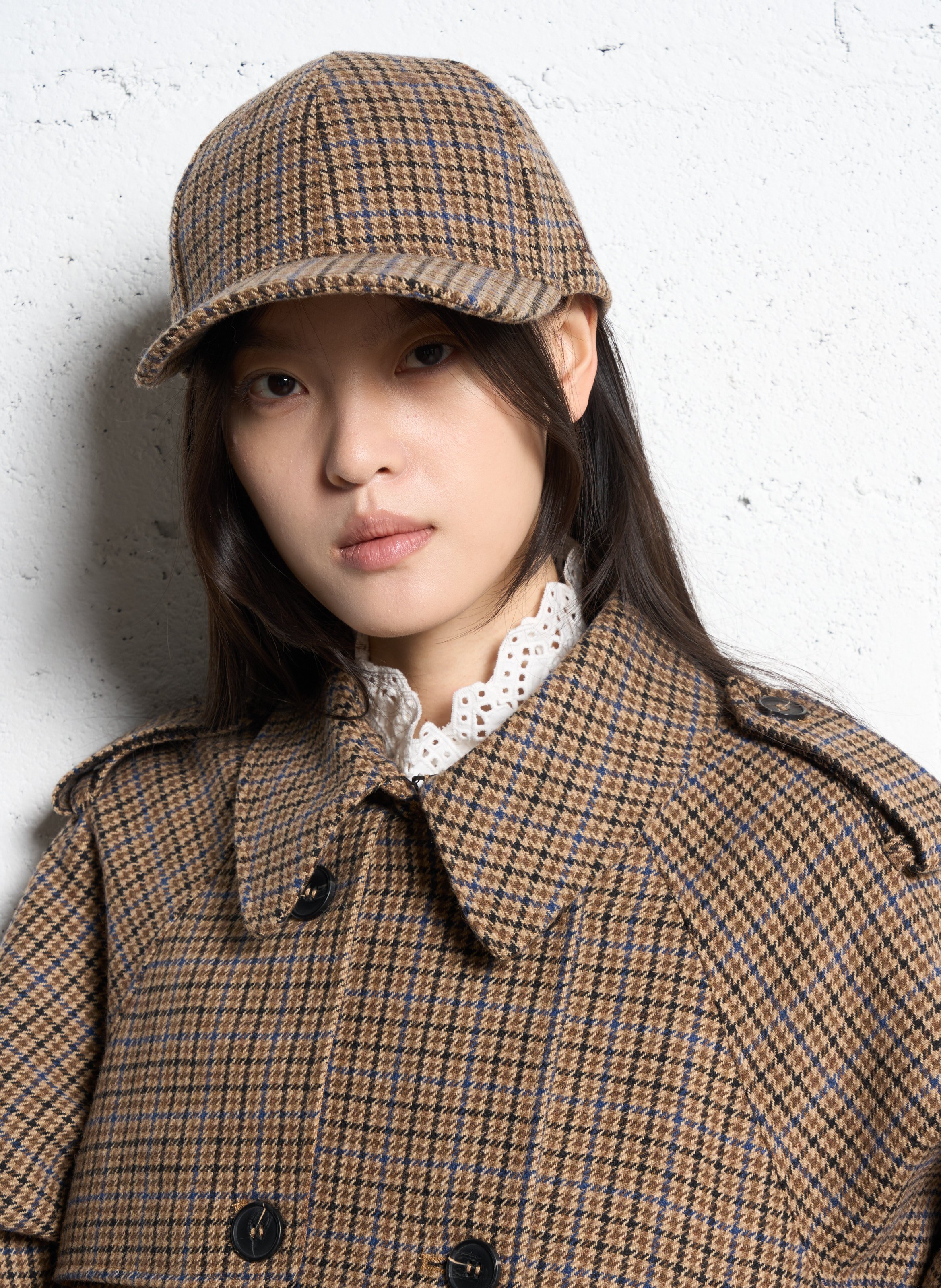 Casquette imprimée SUNCOO Beige