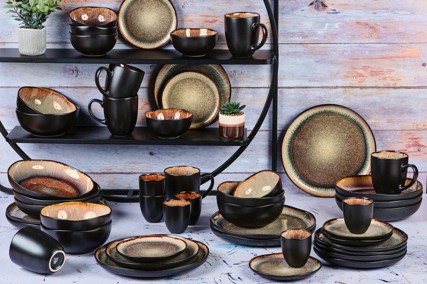 Complete Iris Set - 48 pieces - Wild Brown BJORN Brown