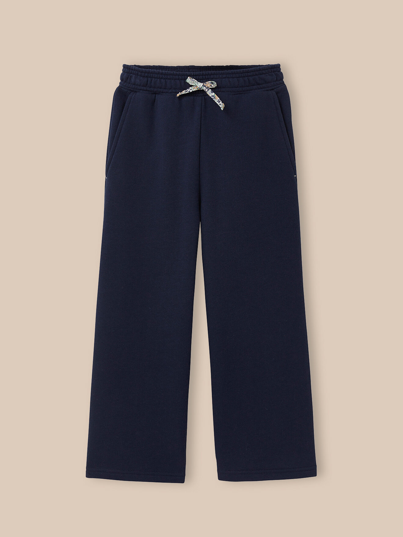 Organic cotton jogging pants CYRILLUS Blue