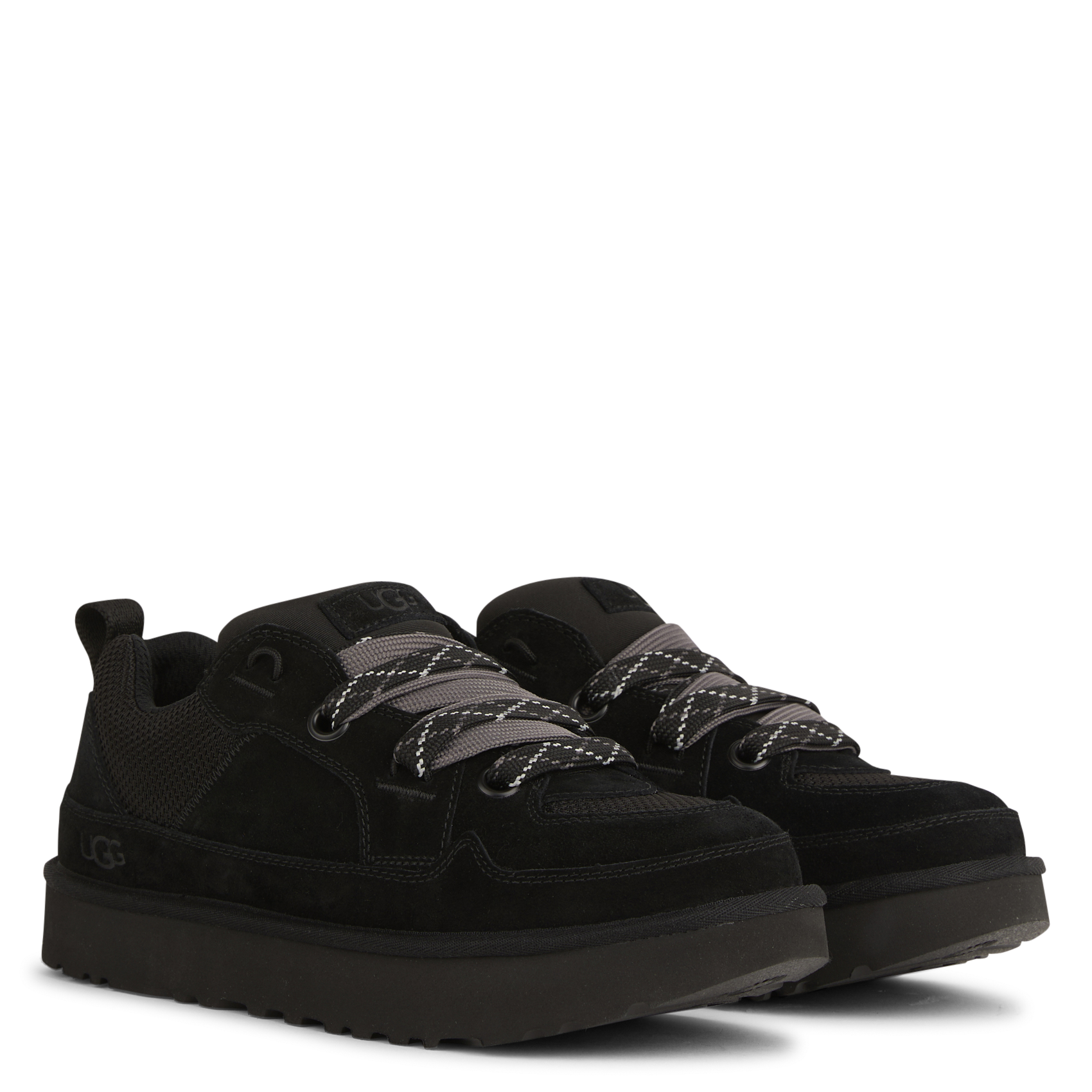 Low-top leather mix sneakers UGG Black