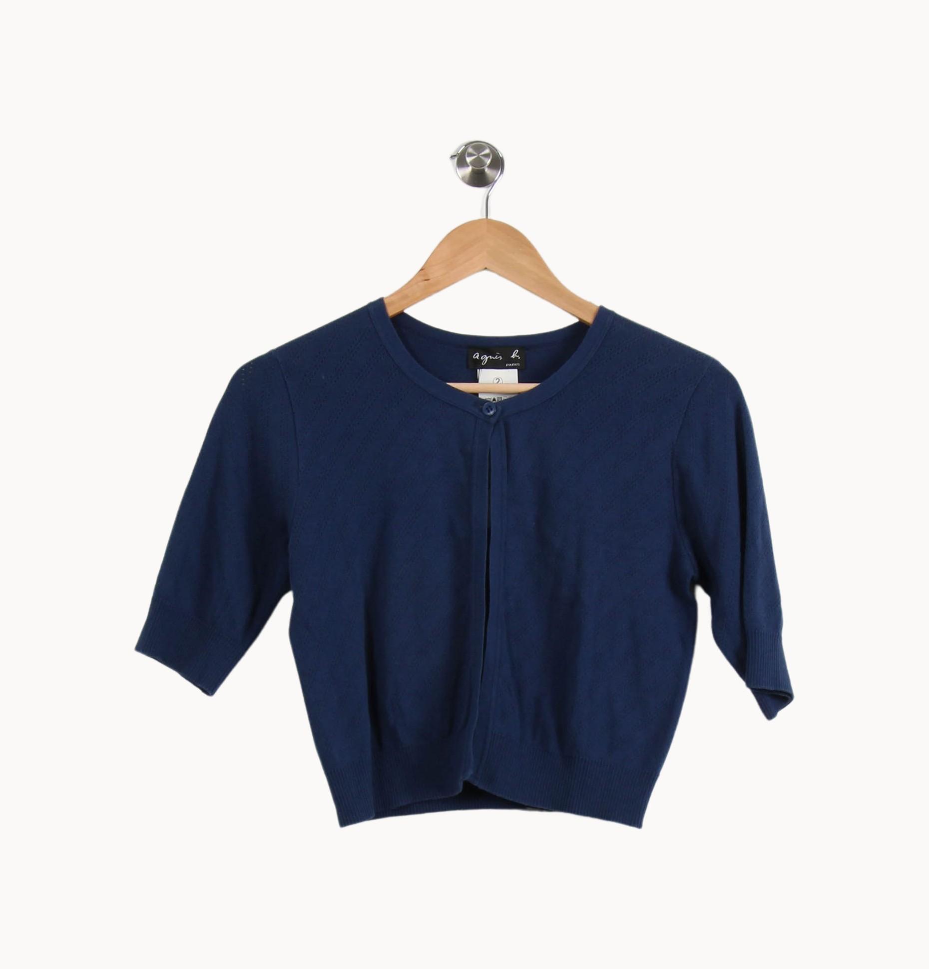 Cardigan AGNES B. - Seconde Main Blue