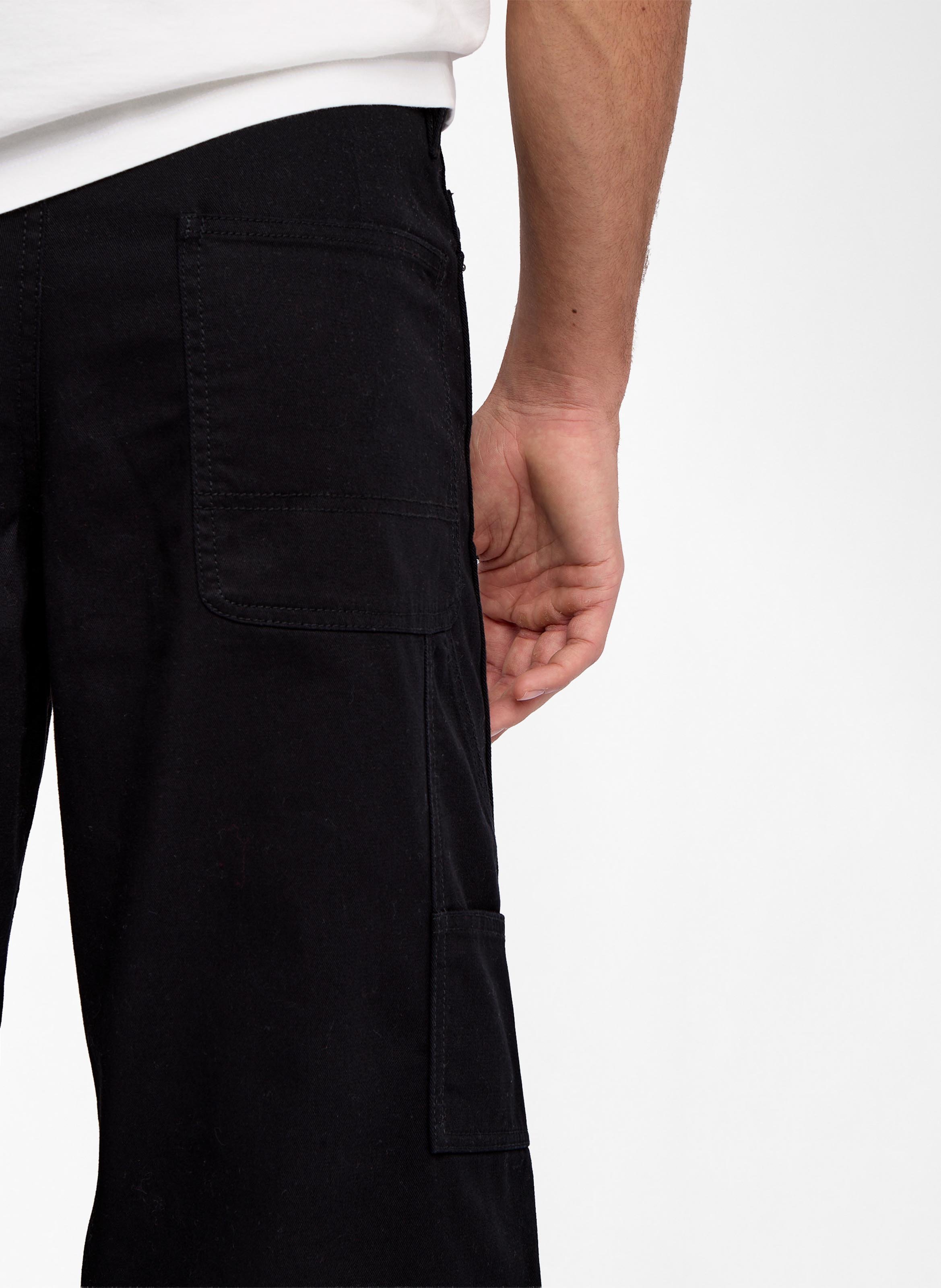 Pantalon large en coton ZADIG&VOLTAIRE Noir