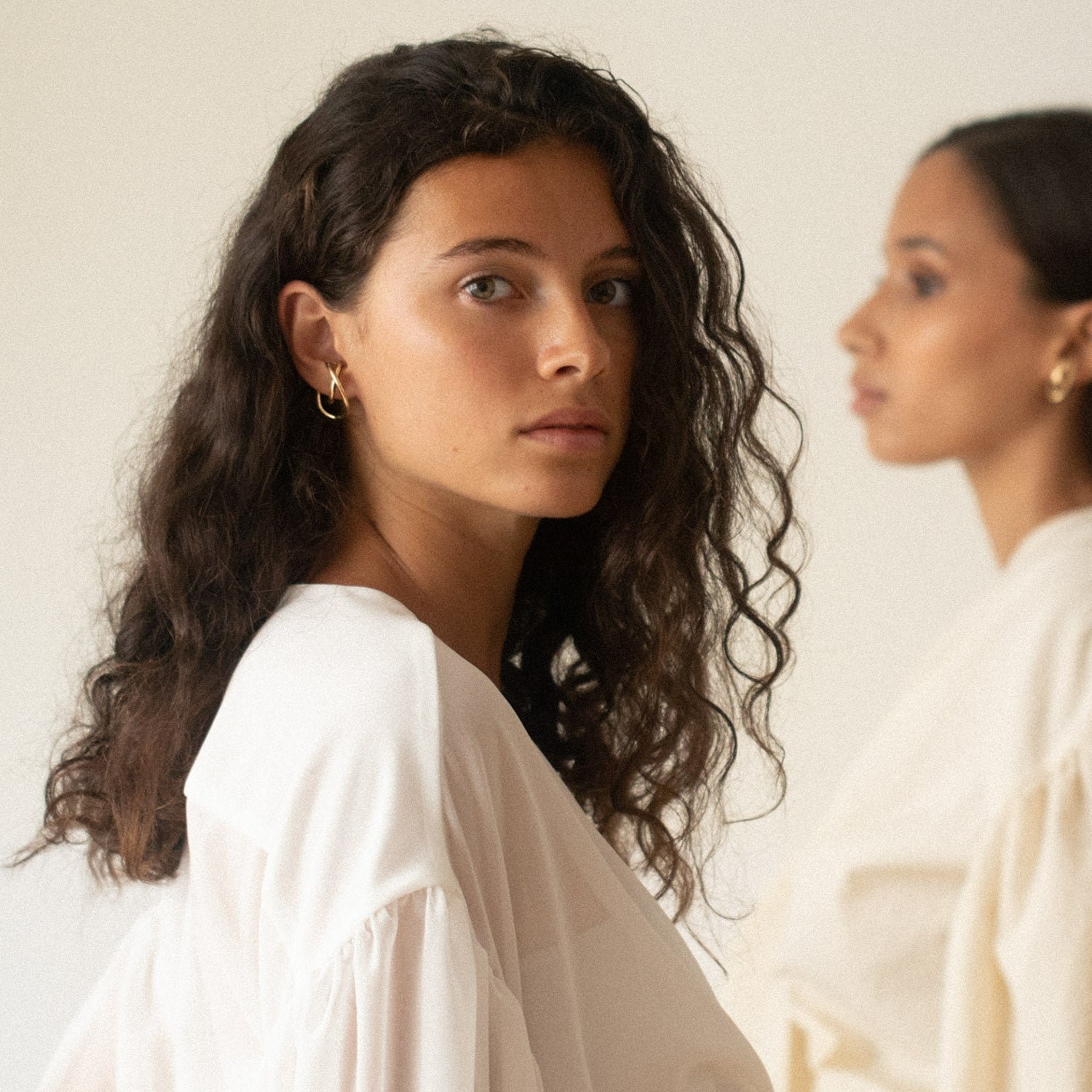 Earcuff gauche, plaqué or MAYRENA Doré