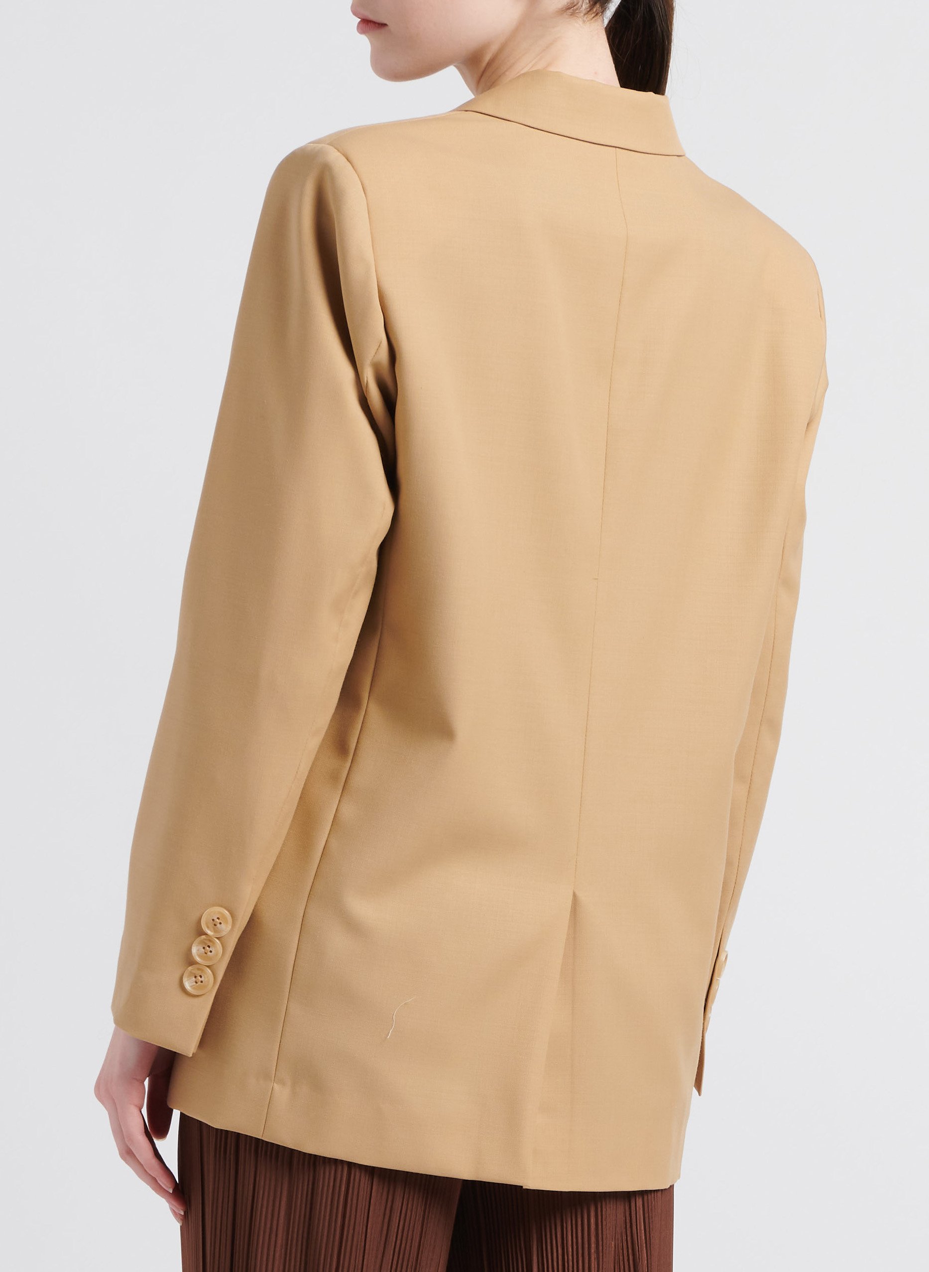 Veste col tailleur  SECOND FEMALE Beige