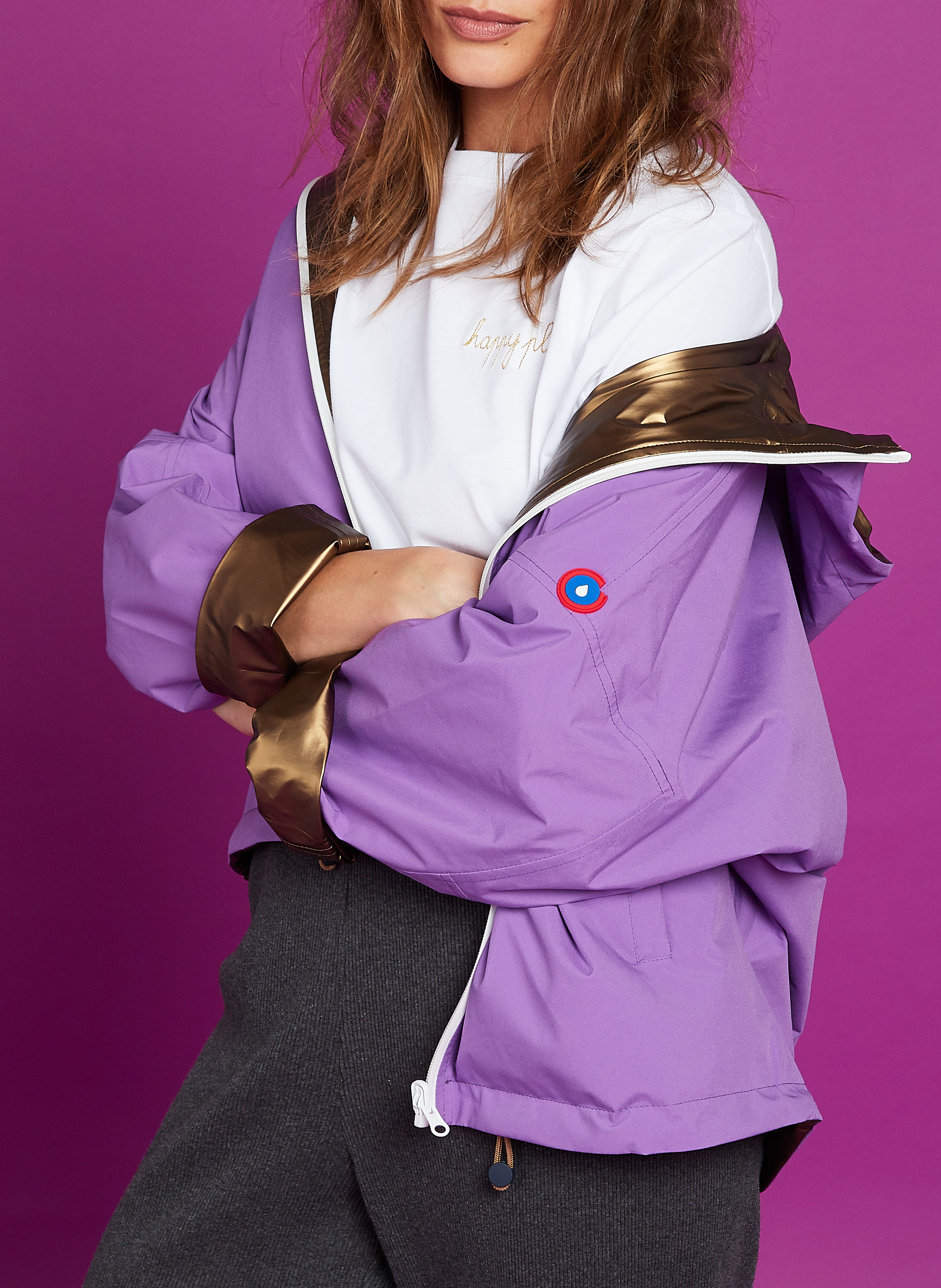 Wende-Regenmantel - 15 JAHRE - LIMITIERTE AUFLAGE FLOTTE Violett