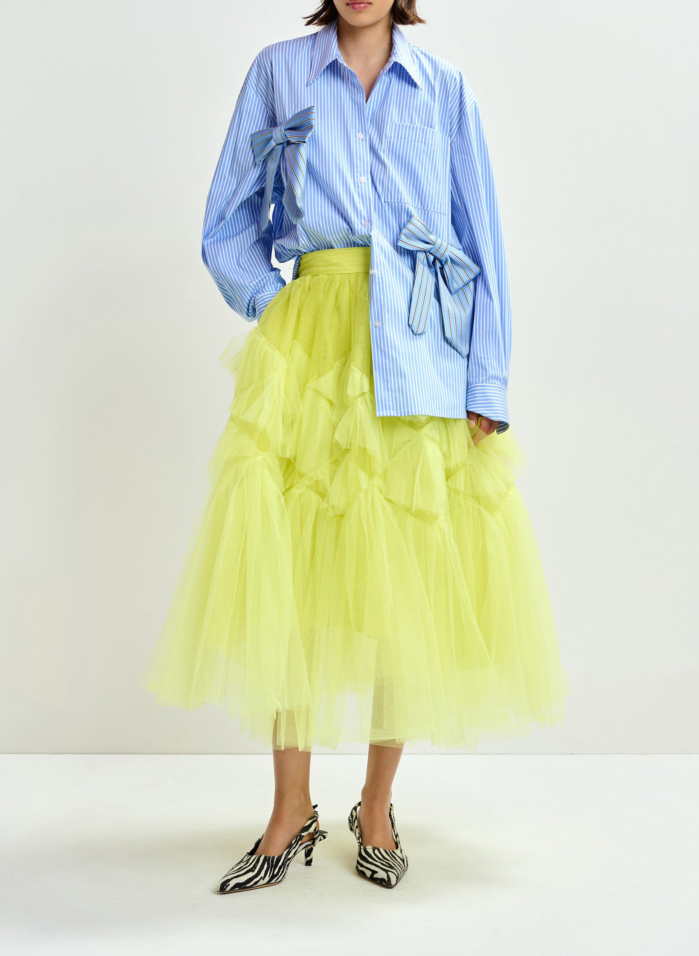 Chemise col classique en coton ESSENTIEL ANTWERP Bleu