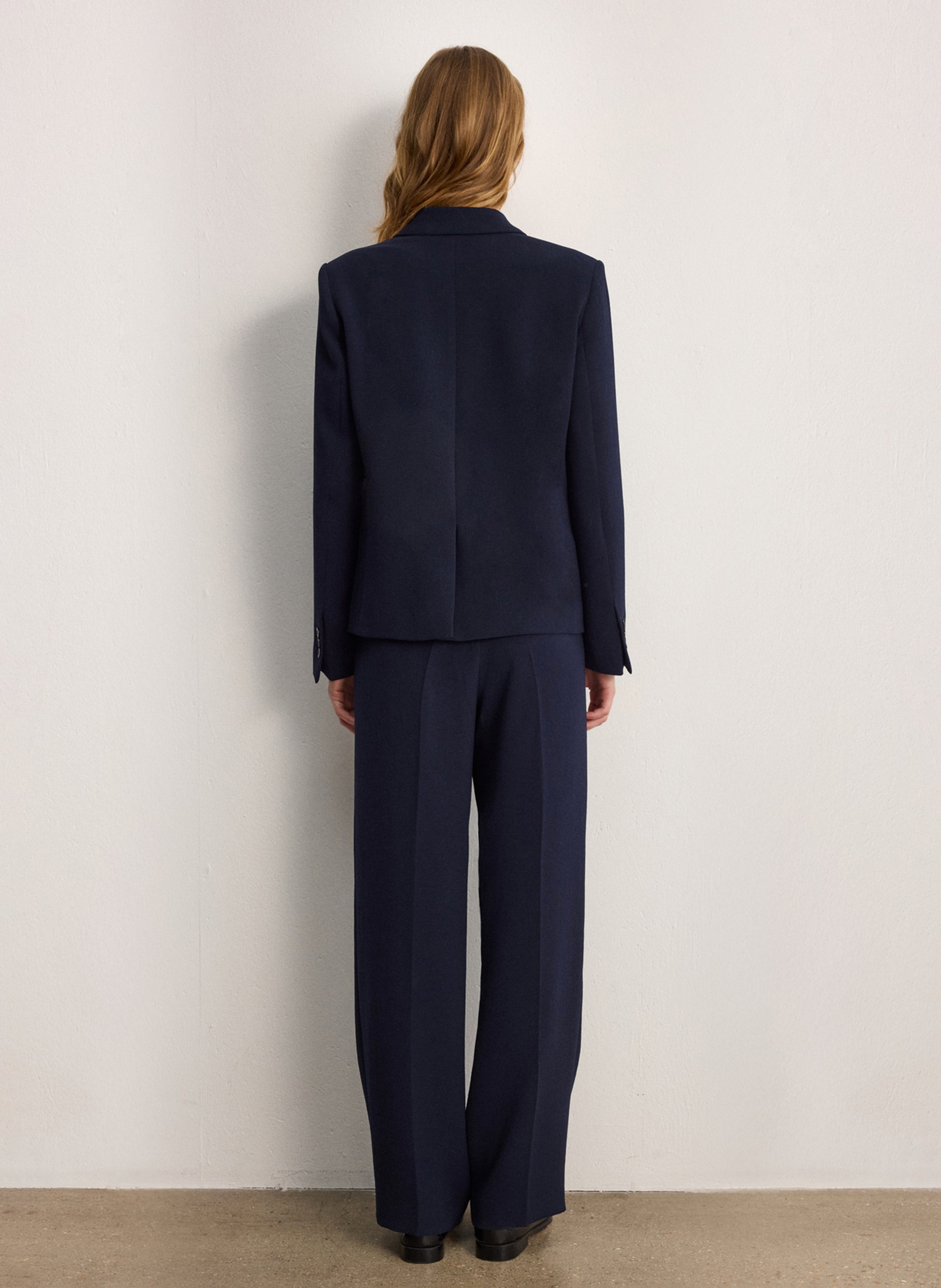 Veste tailleur oversize PABLO Bleu