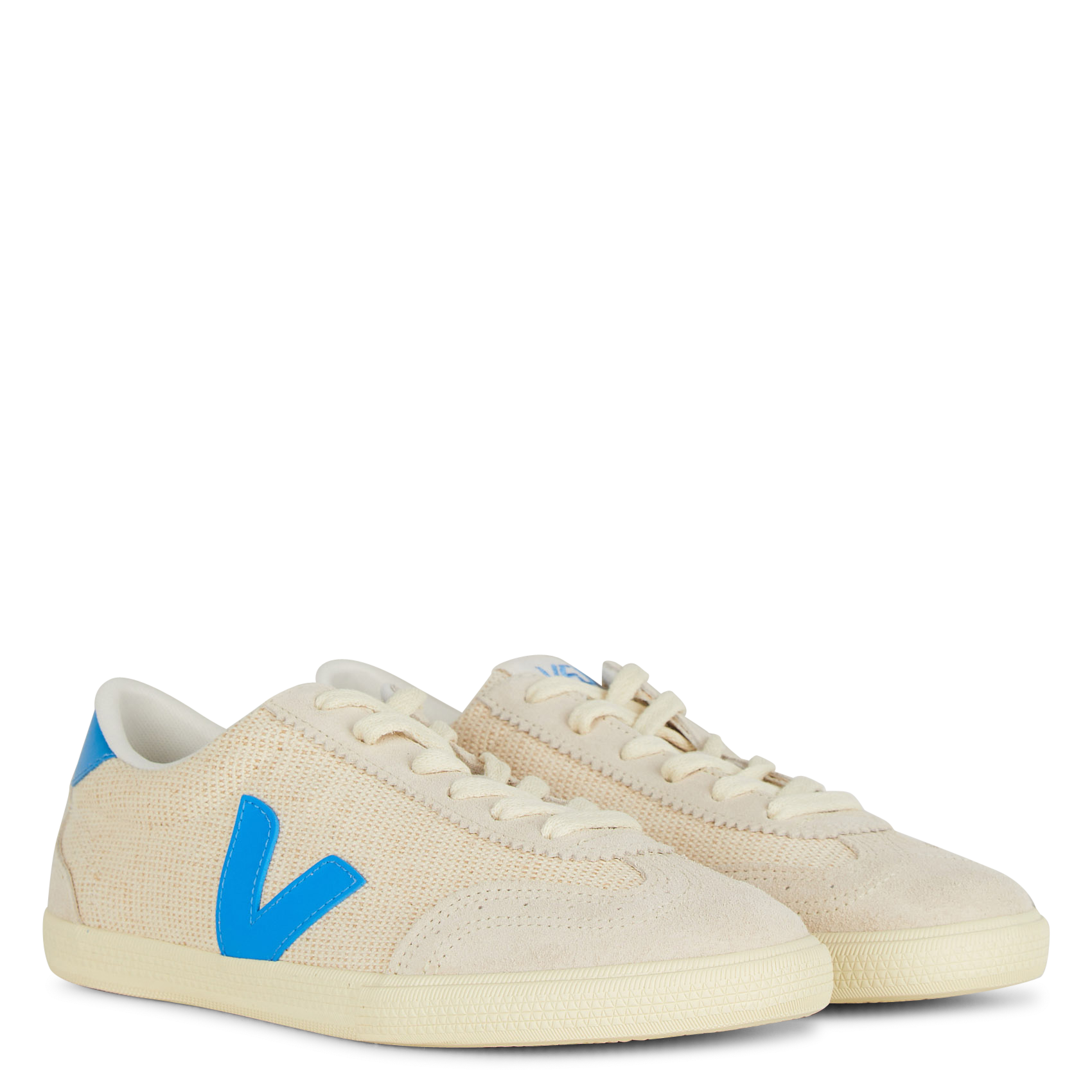 <Schoenen met lage zolen van gerecycled katoenmengsel> VEJA Beige
