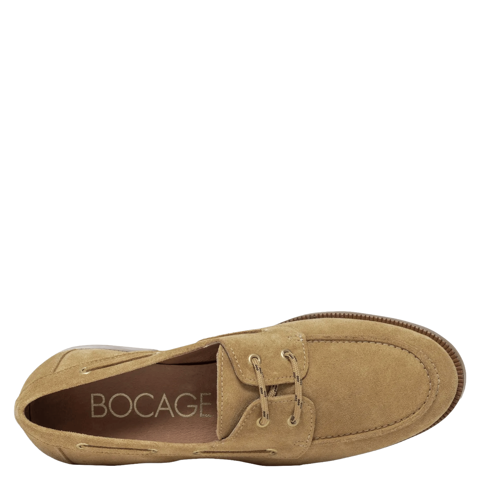 Mocassins en cuir BOCAGE Marron