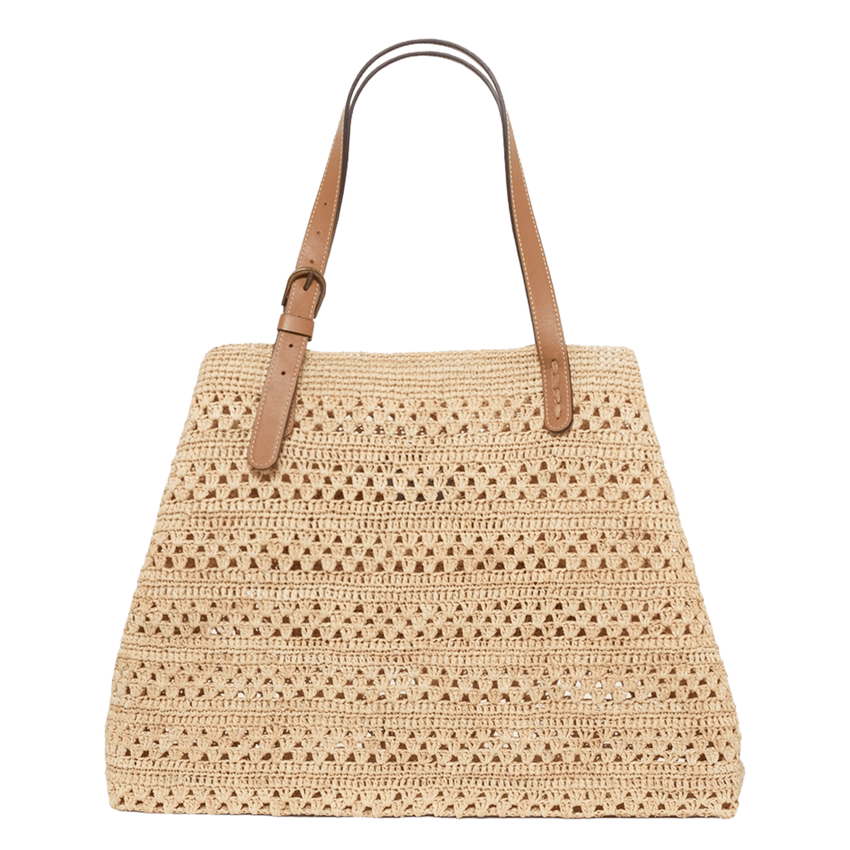 Cabas en raphia PABLO Beige