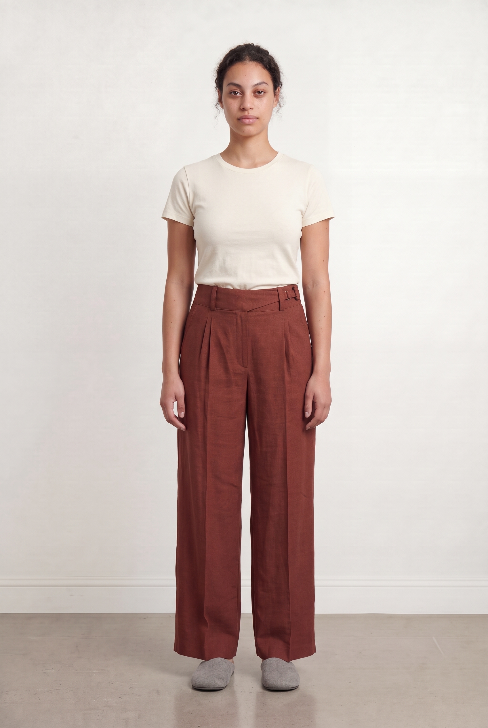 Pantalon SEZANE - Seconde main Rouge