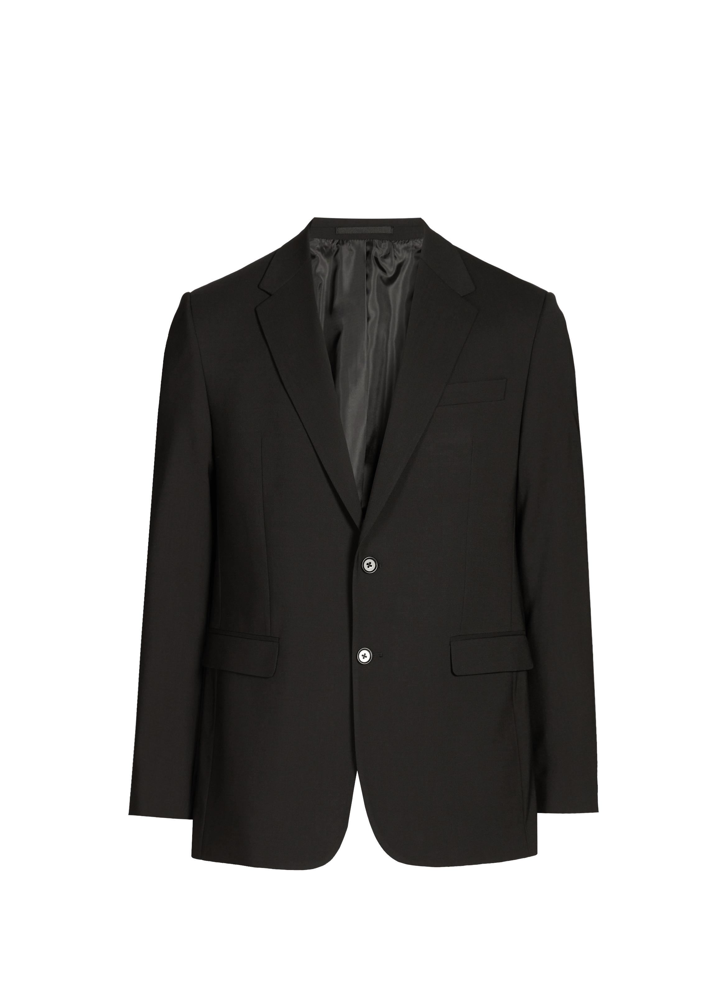 Mixed wool suit jacket from dostum-d. AU PRINTEMPS PARIS Black