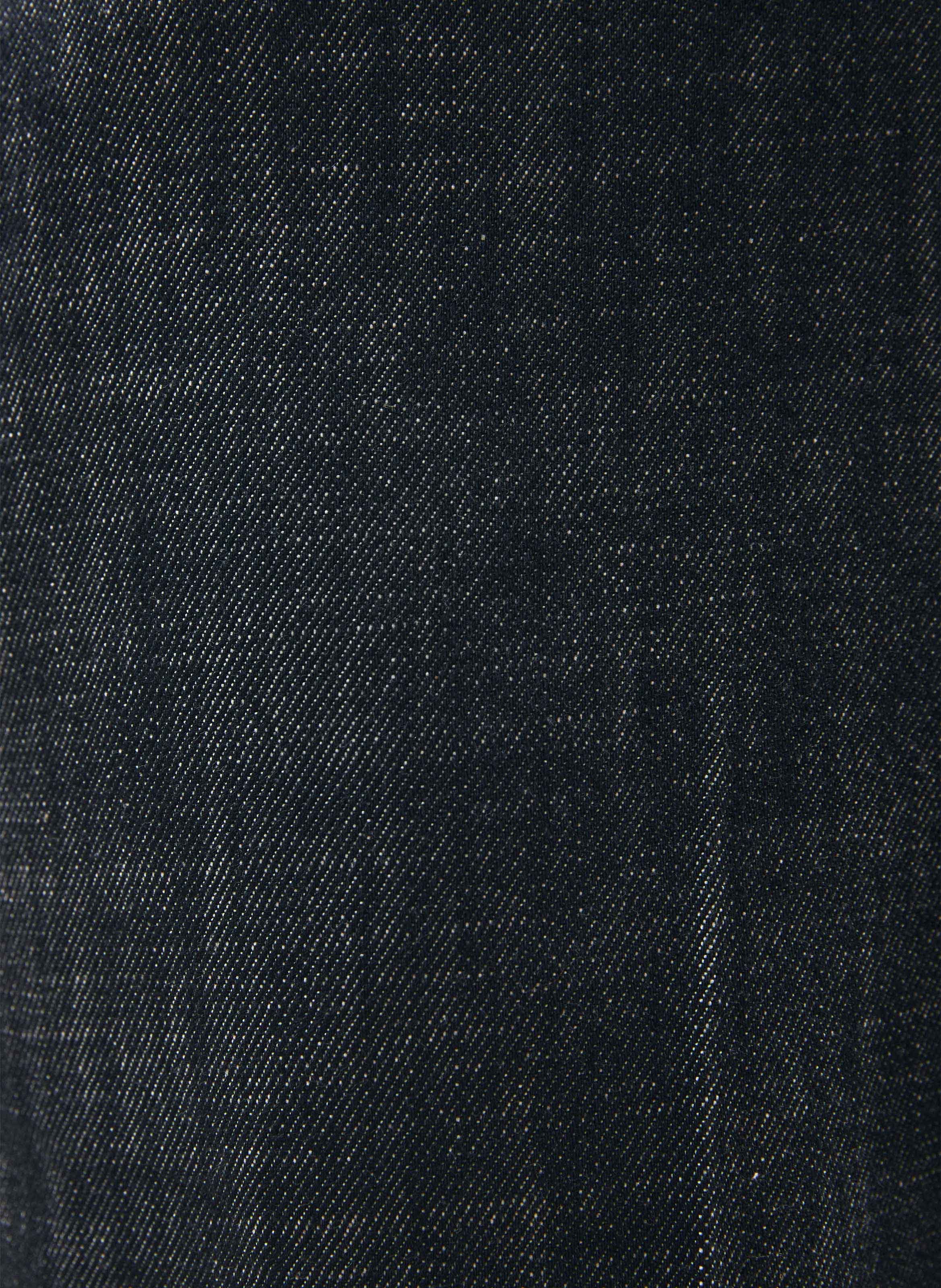 Cropped cotton jeans HUMILITY Black