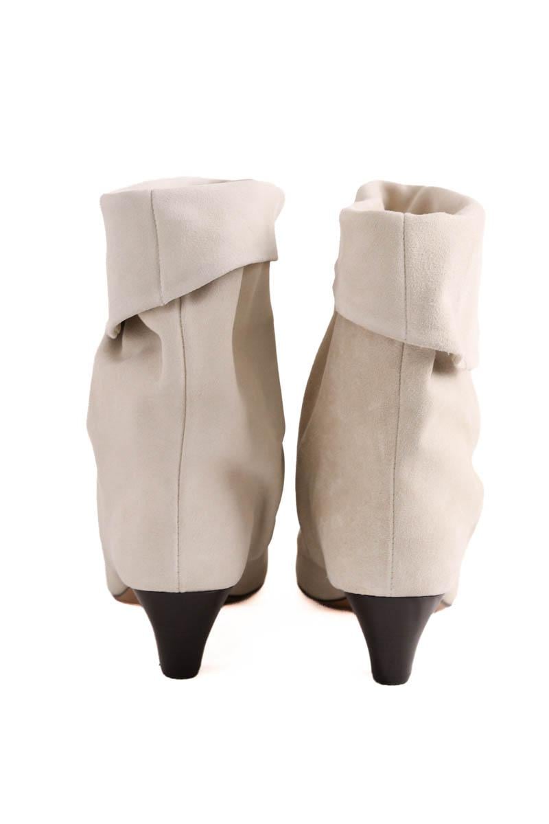 Textile boots ISABEL MARANT - Seconde Main Beige