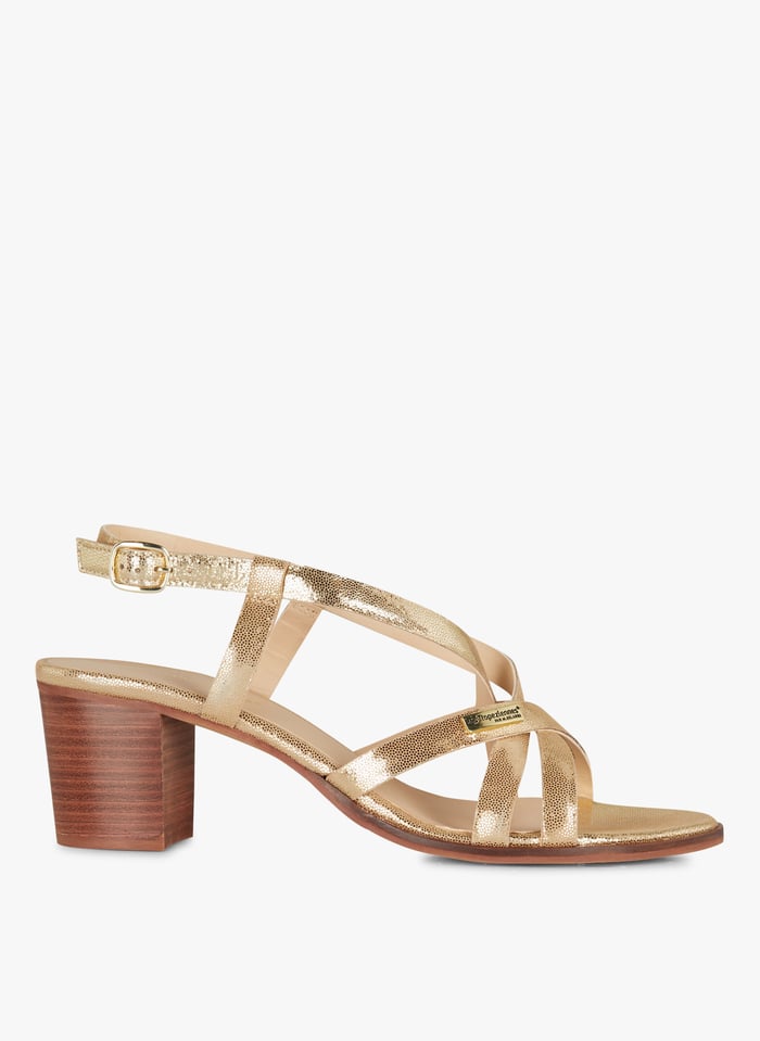 Sandali alti color cuoio online