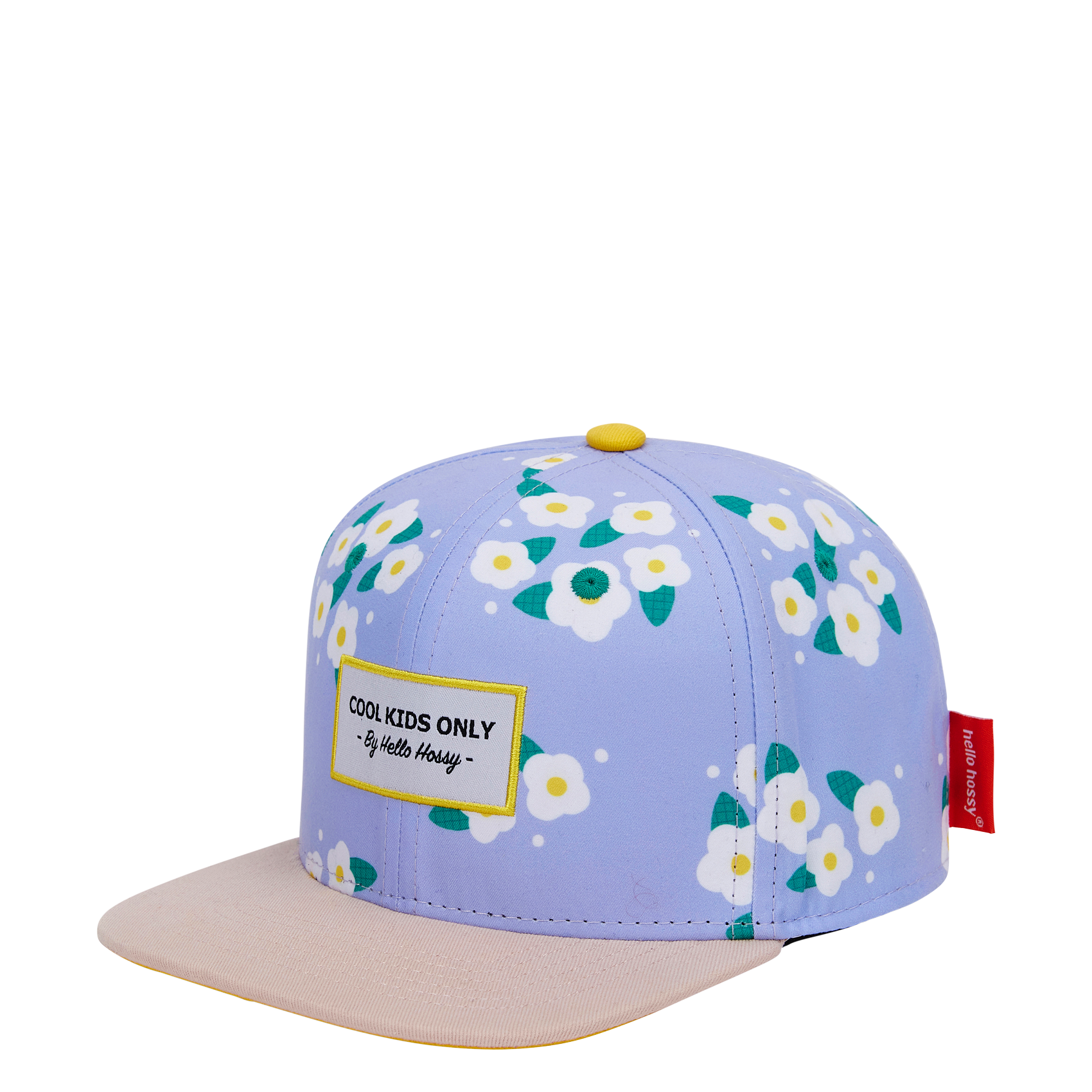 Bedruckte Kappe HELLO HOSSY Violett