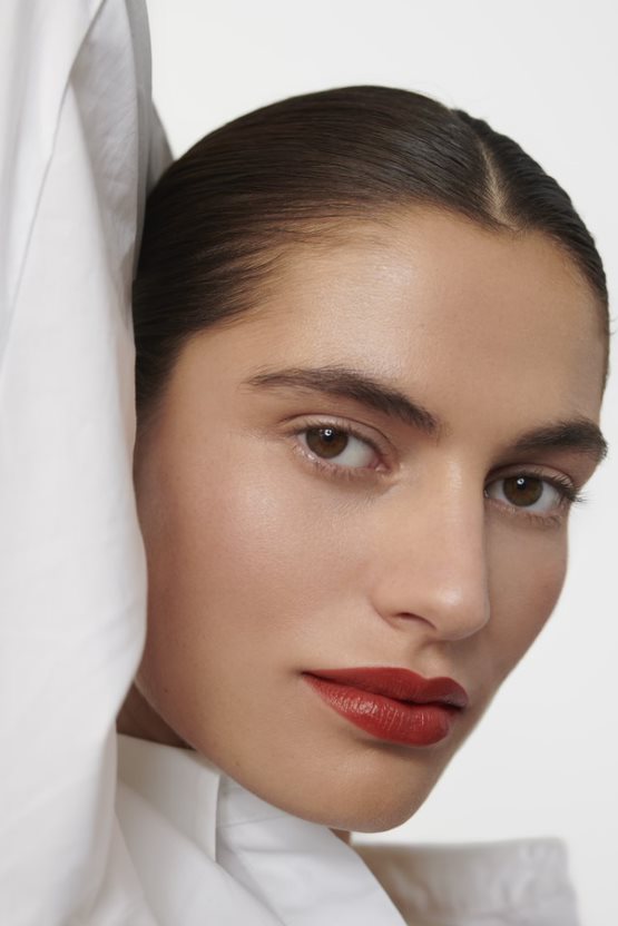 Lippenstift DR. HAUSCHKA 10 dahlia