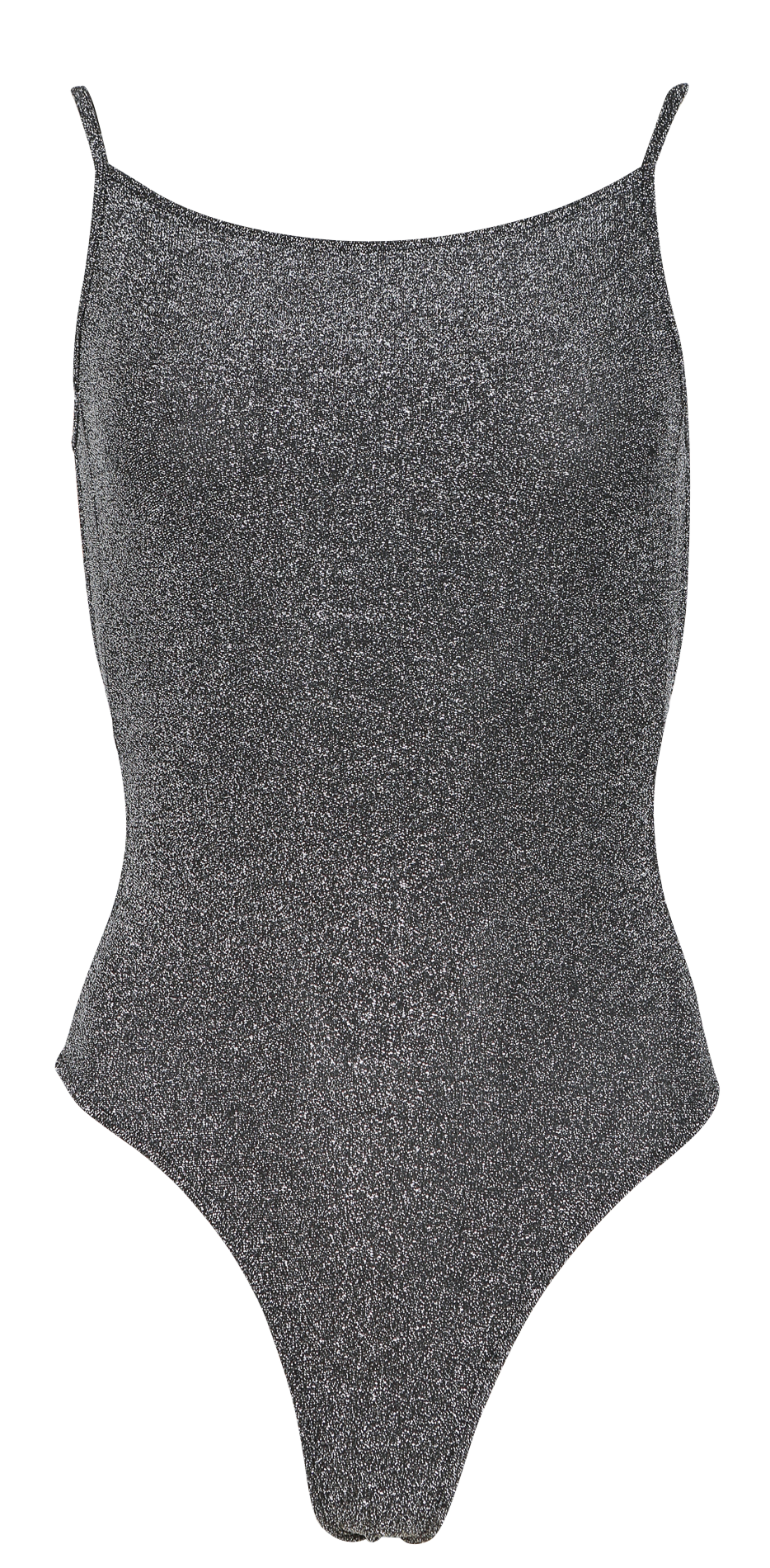 Body met ronde hals en pailletten KARMA KOMA Zilver