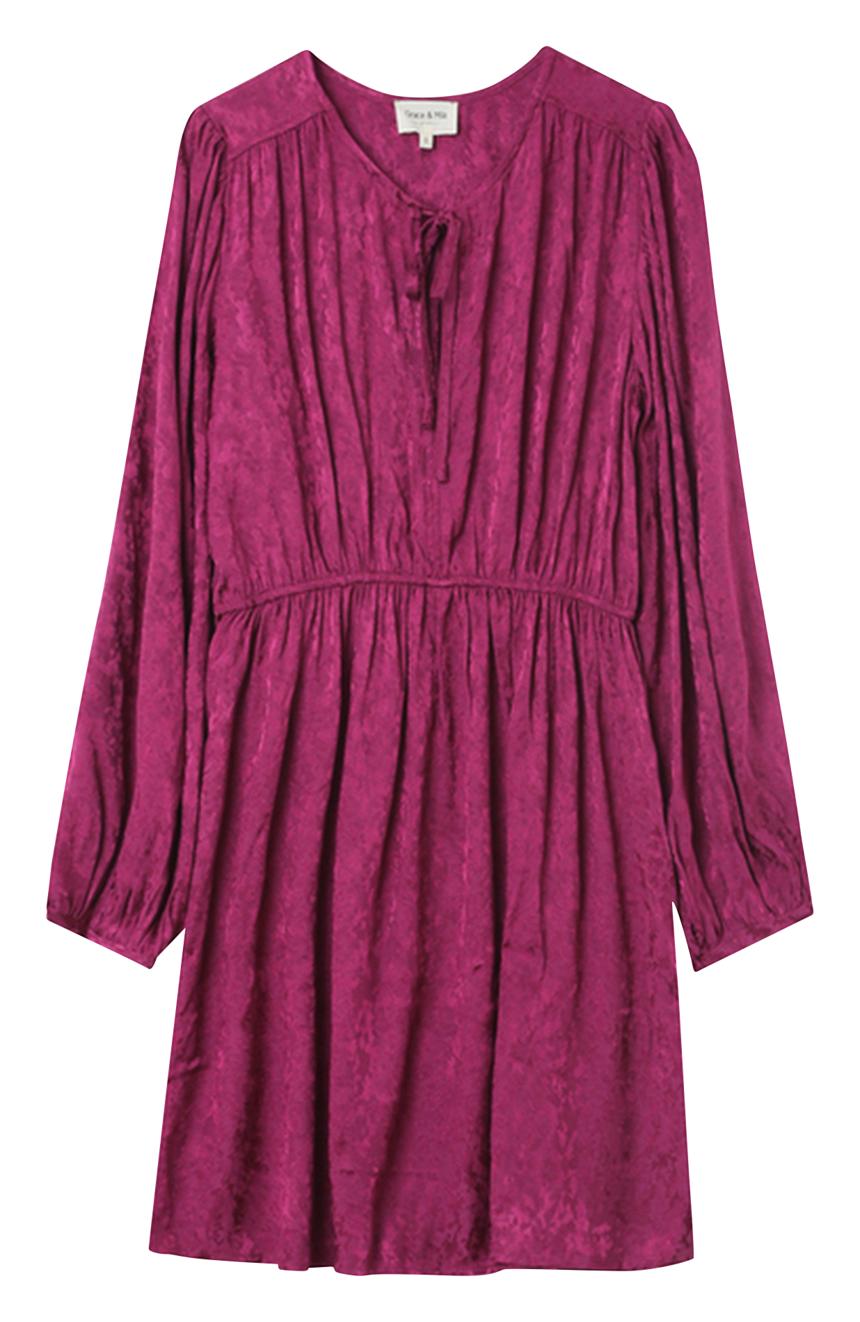 Short fitted jacquard dress GRACE ET MILA Pink