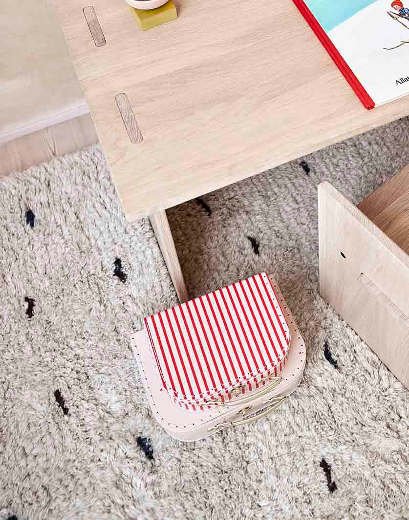 Cardboard suitcase OYOY LIVING DESIGN Blue