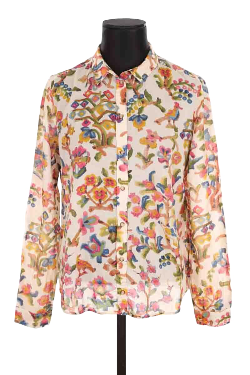 Cotton shirt SEZANE - Seconde main Multicolored