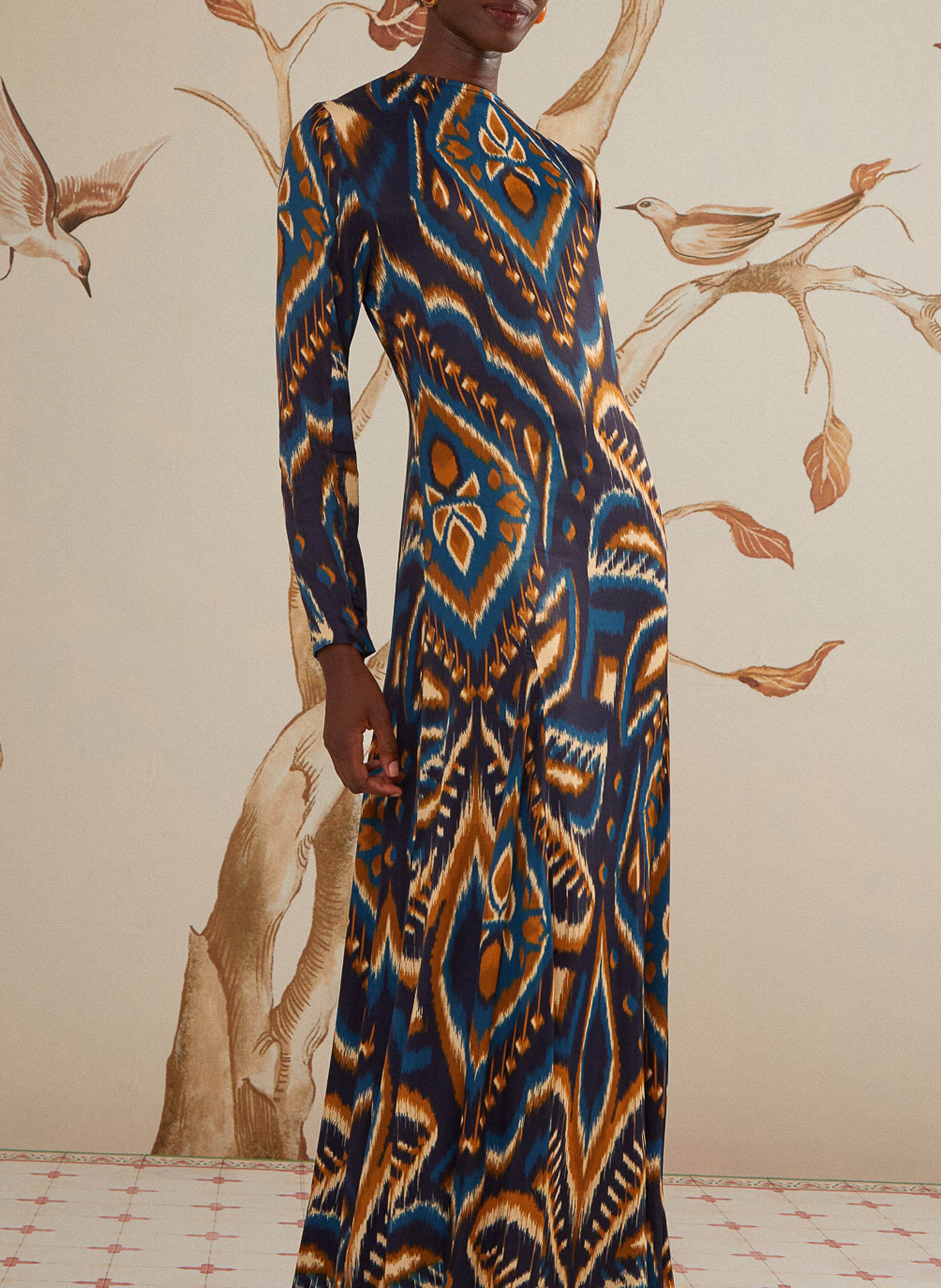 Robe longue imprimée FARM RIO Multicolore