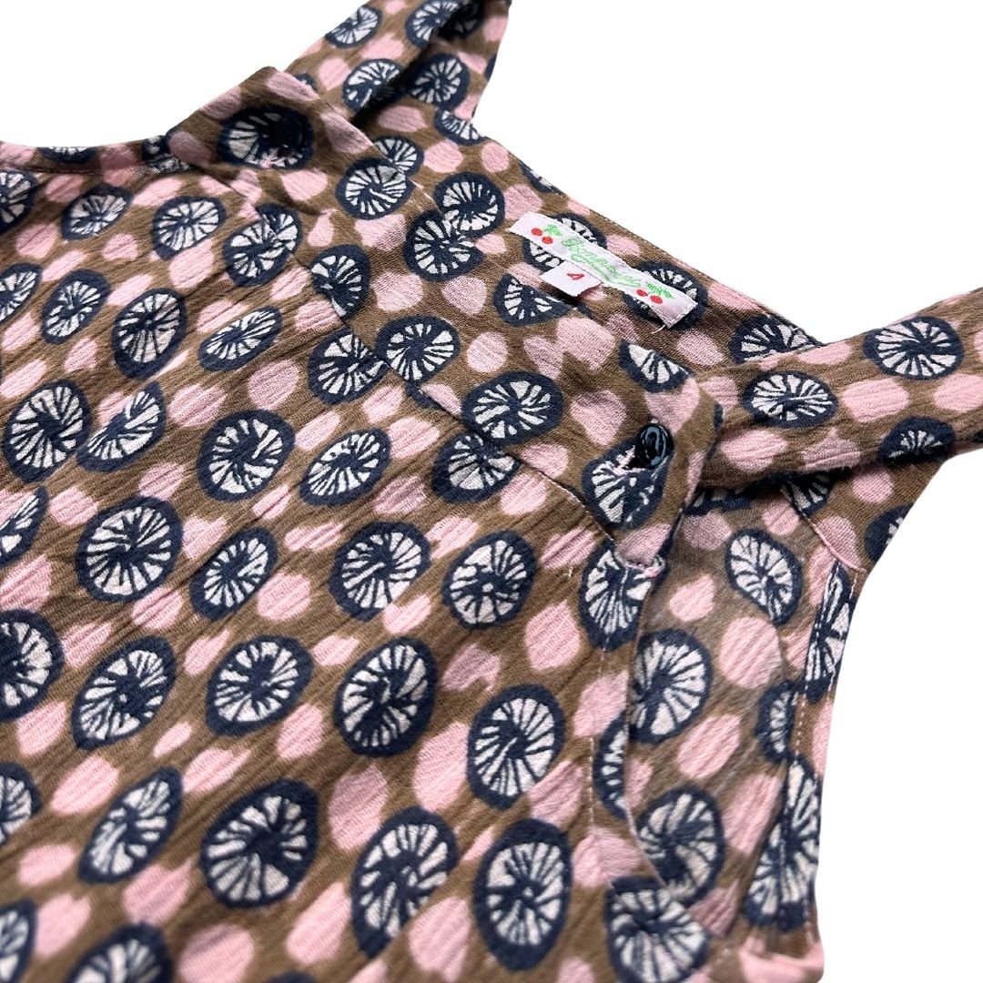 Brown Kids Jumpsuit - 4 years BONPOINT - Seconde Main Brown