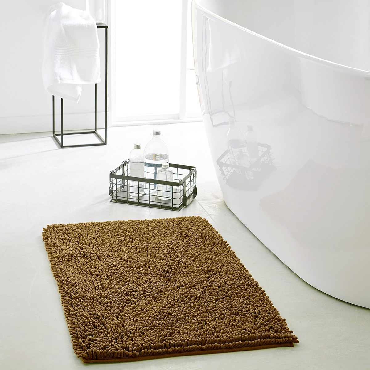Plain bubble bath mat TODAY LINGE DE MAISON Brown