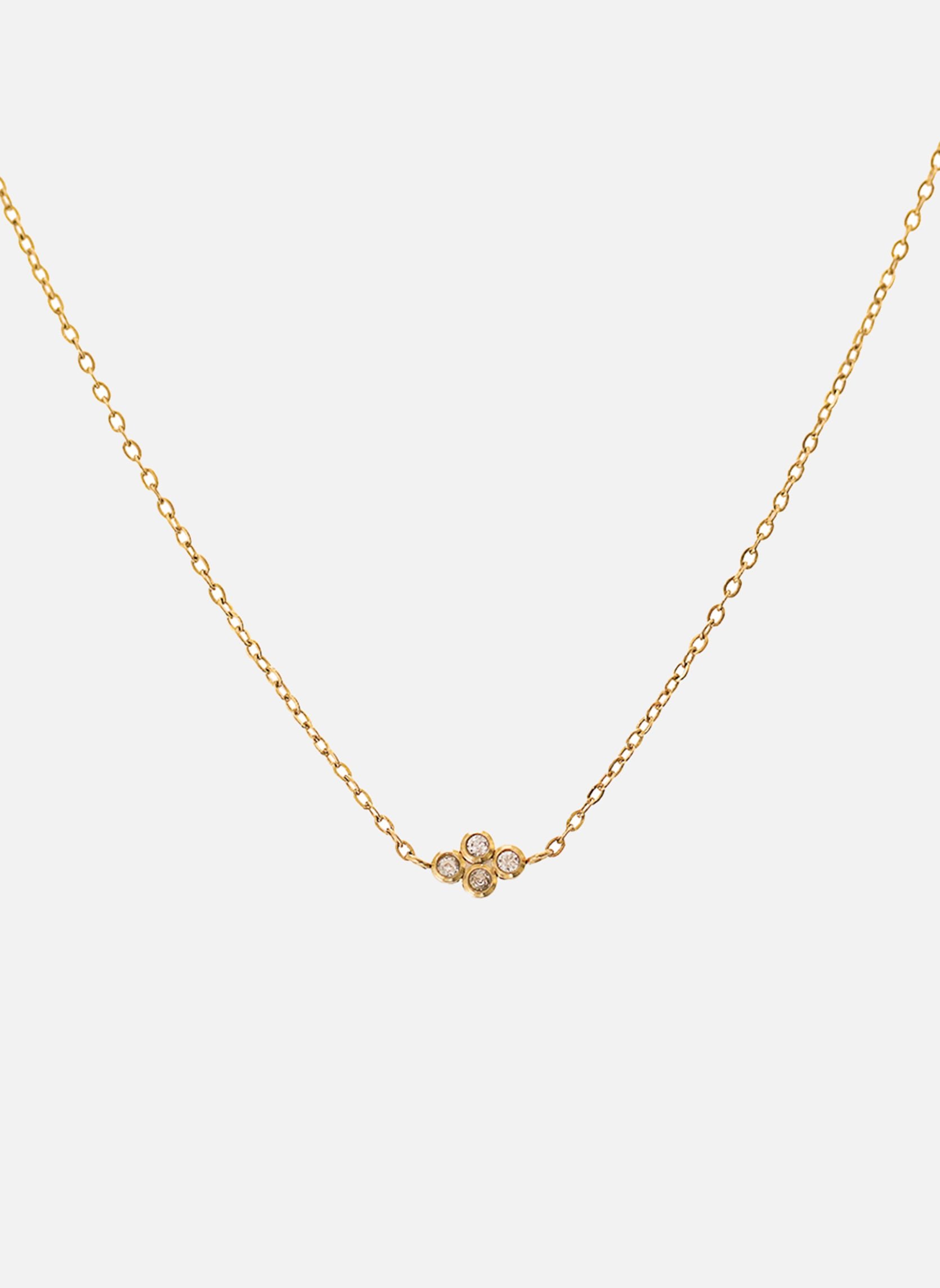 Ouranos chain necklace AEC Paris White