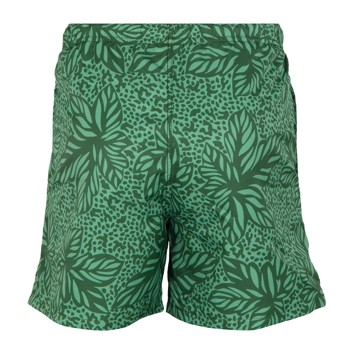 Recycled fibre Bermuda swim shorts EMINENCE Green