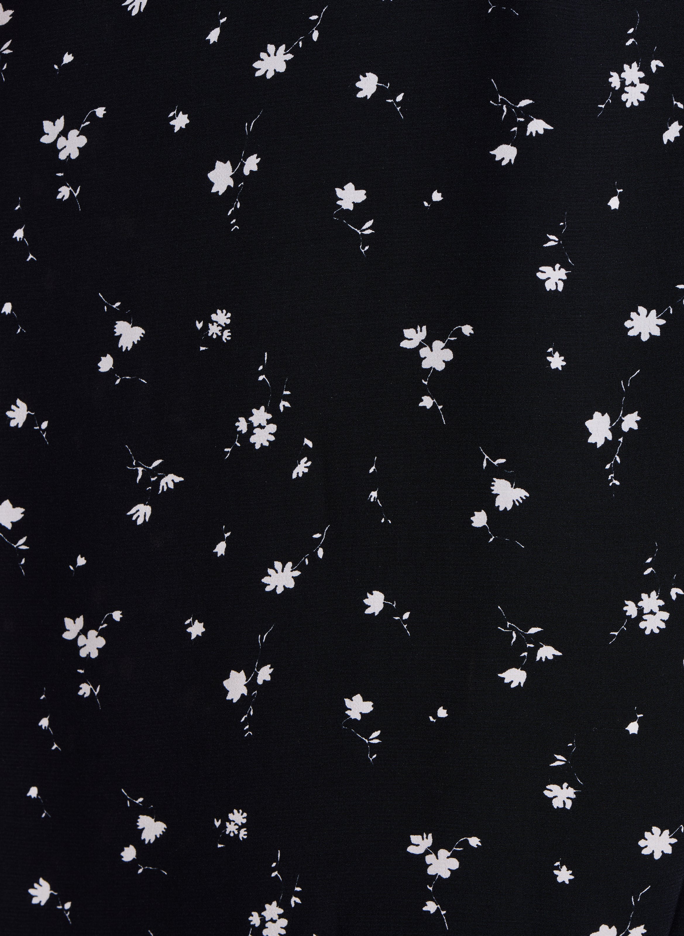 Dana long printed dress LA FEE MARABOUTEE Black