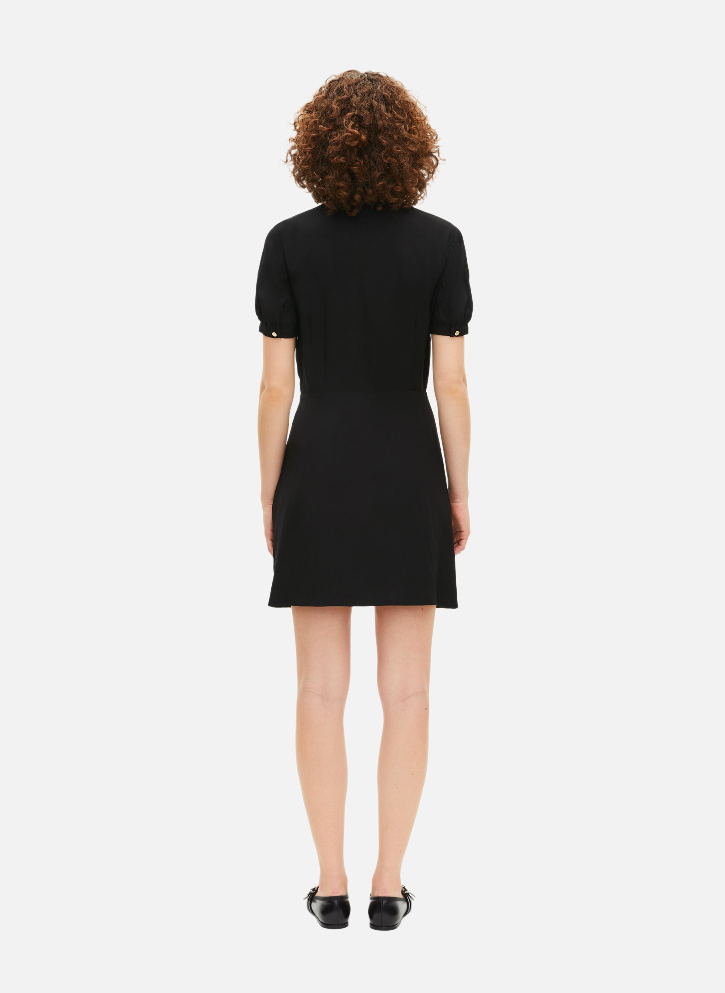Cotton dress THE KOOPLES Black