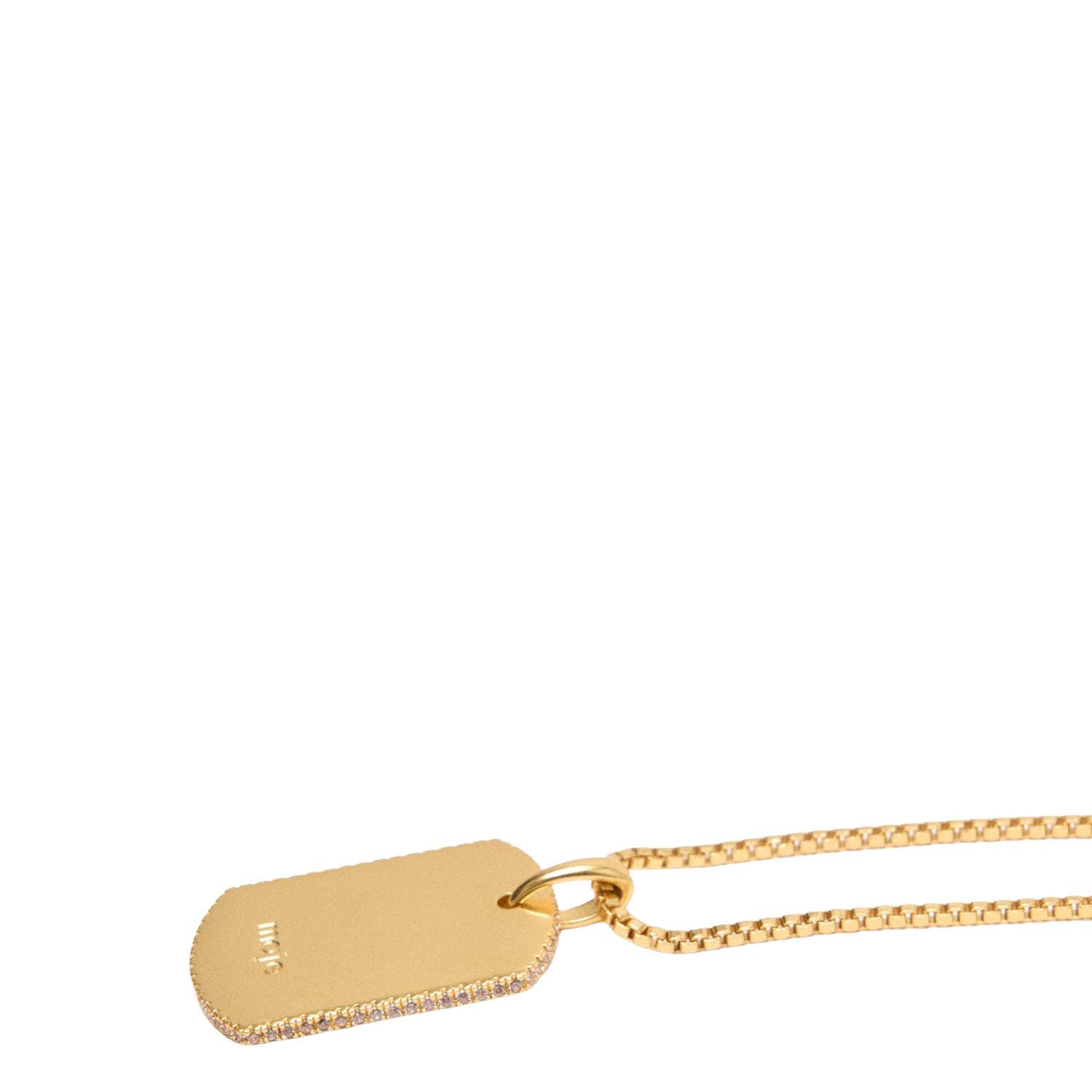 Halsketting van messing MAJE Goudkleurig