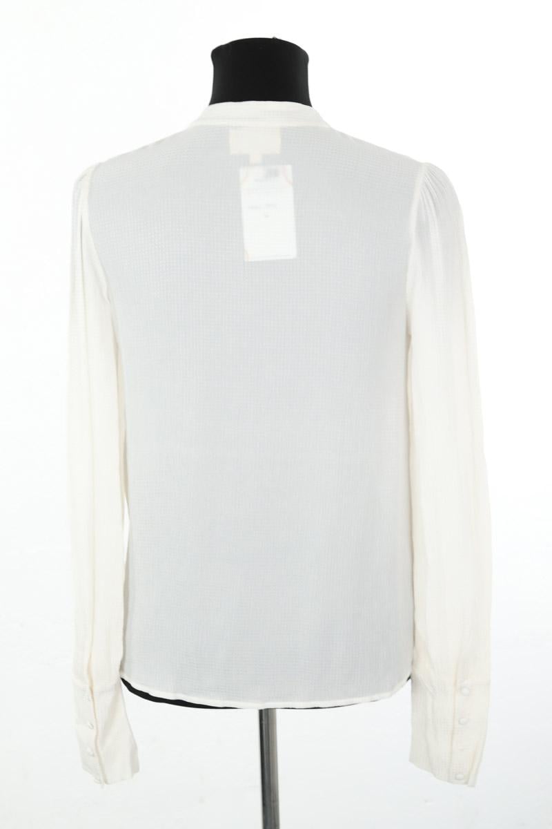 Silk blouse SEZANE - Seconde main White