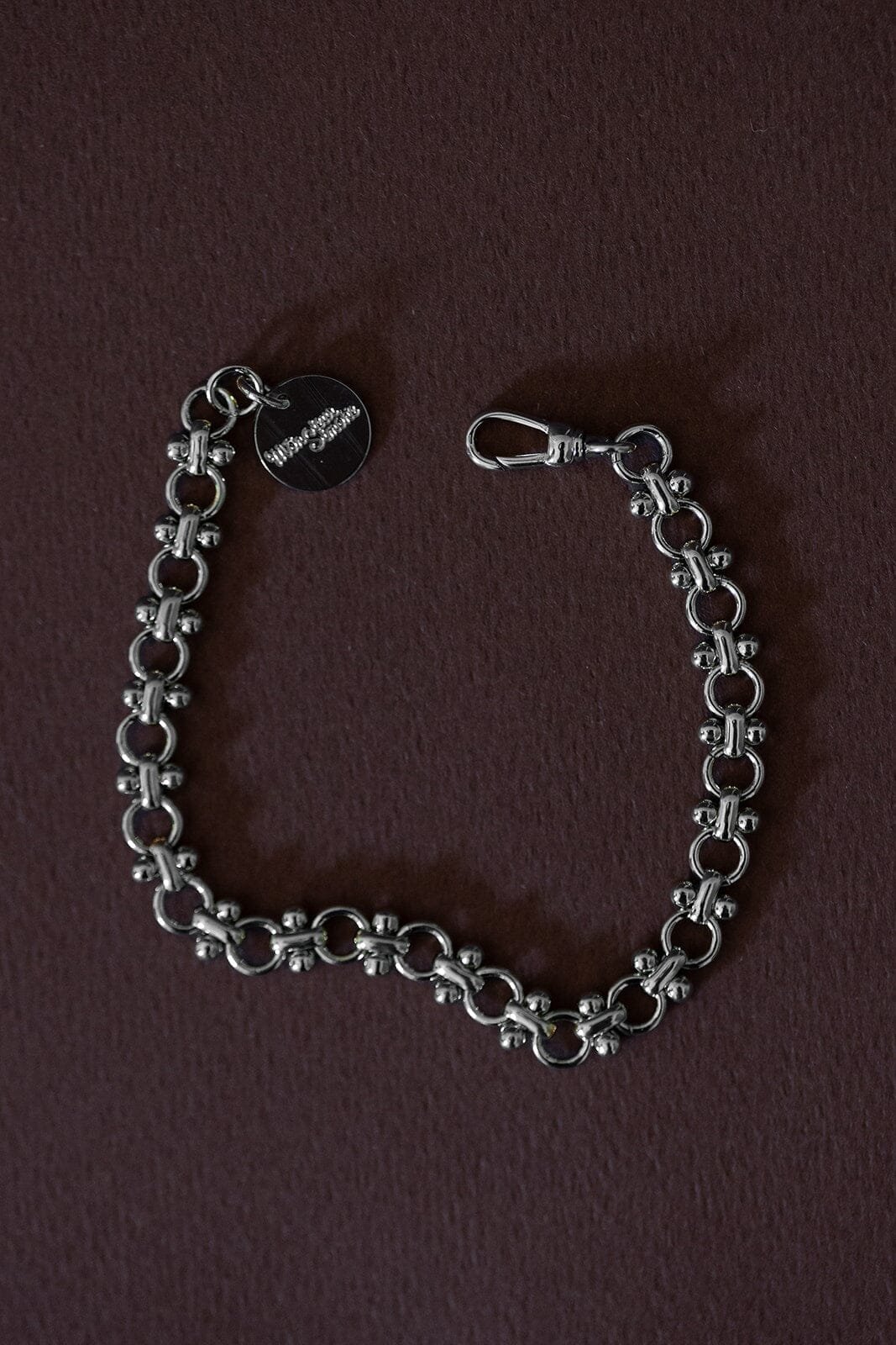 Maxi silver-plated bracelet MONSIEUR SIMONE Silver