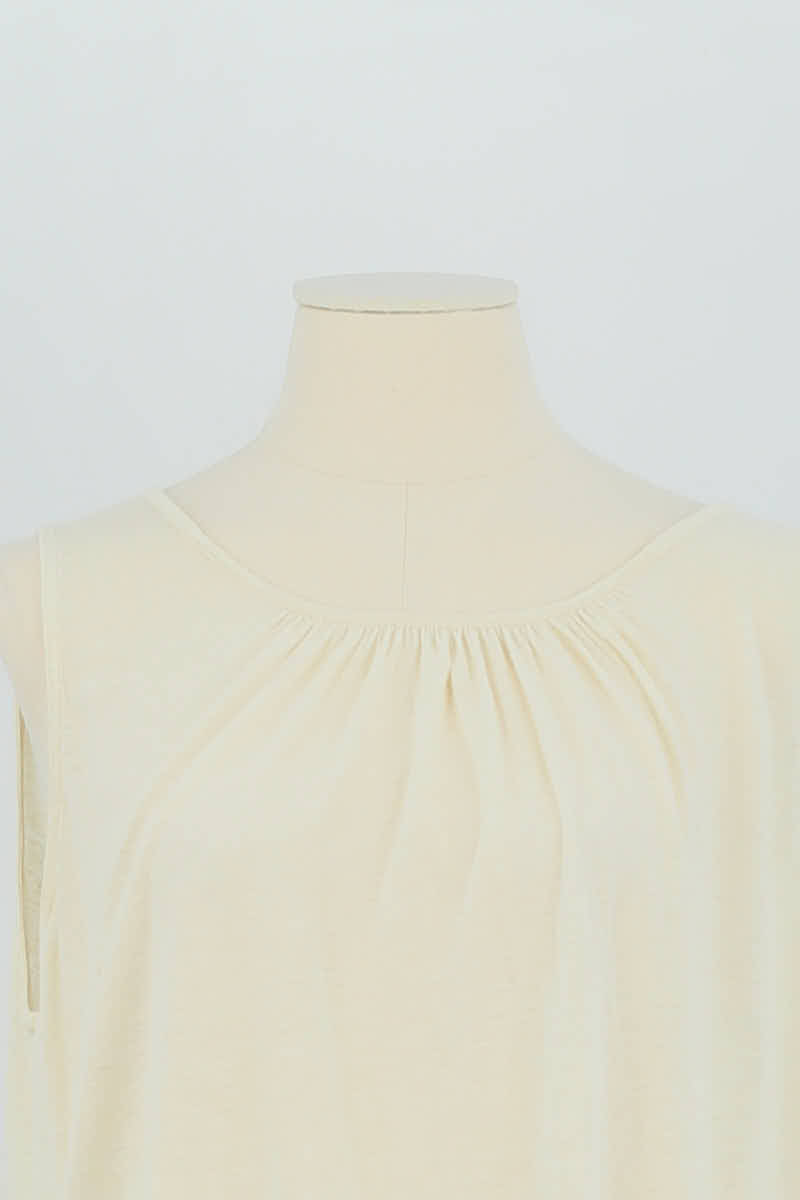 Azawood sleeveless top BELLEROSE - Seconde Main Beige