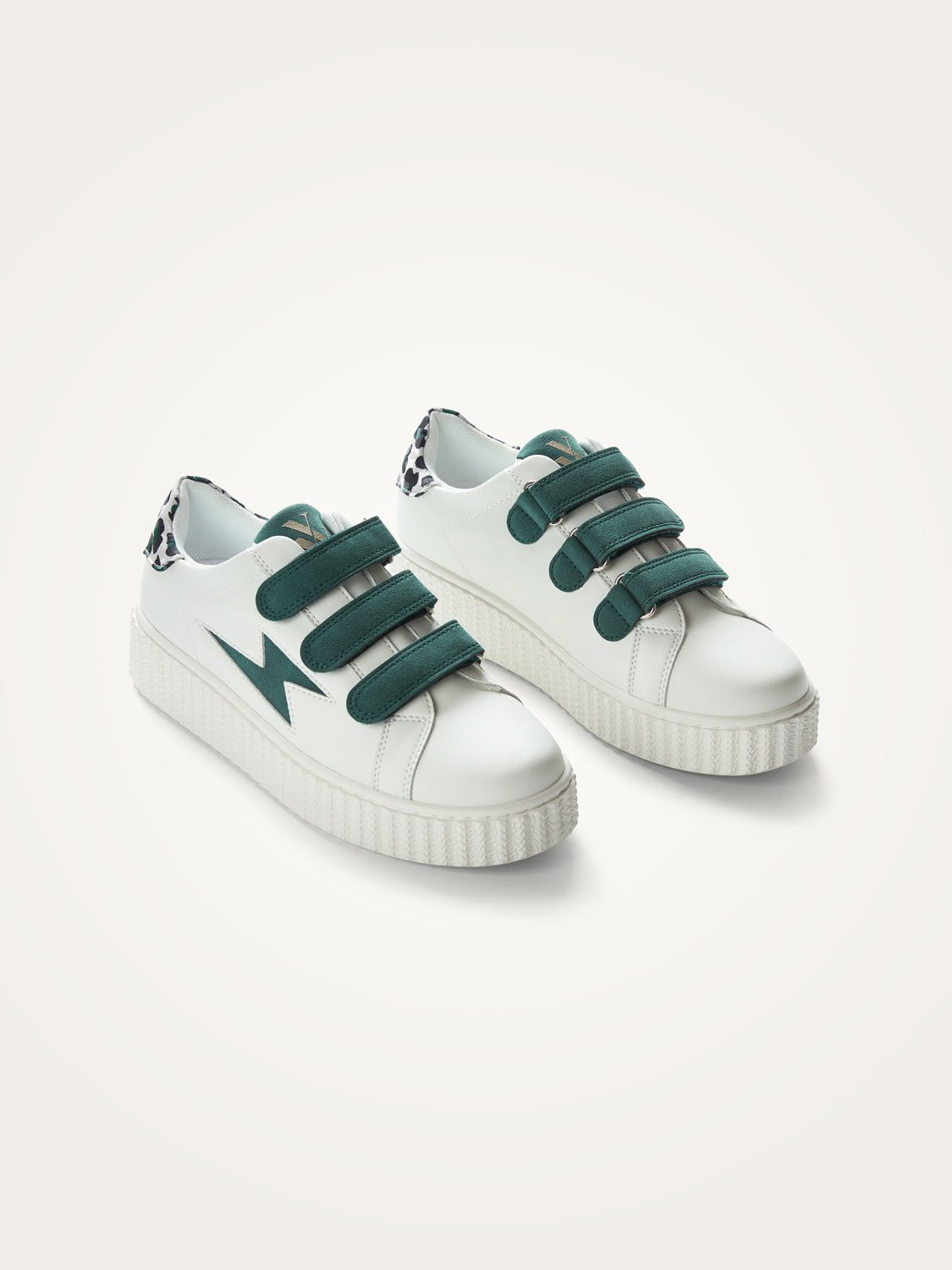 Low Velcro trainers VANESSA WU Green