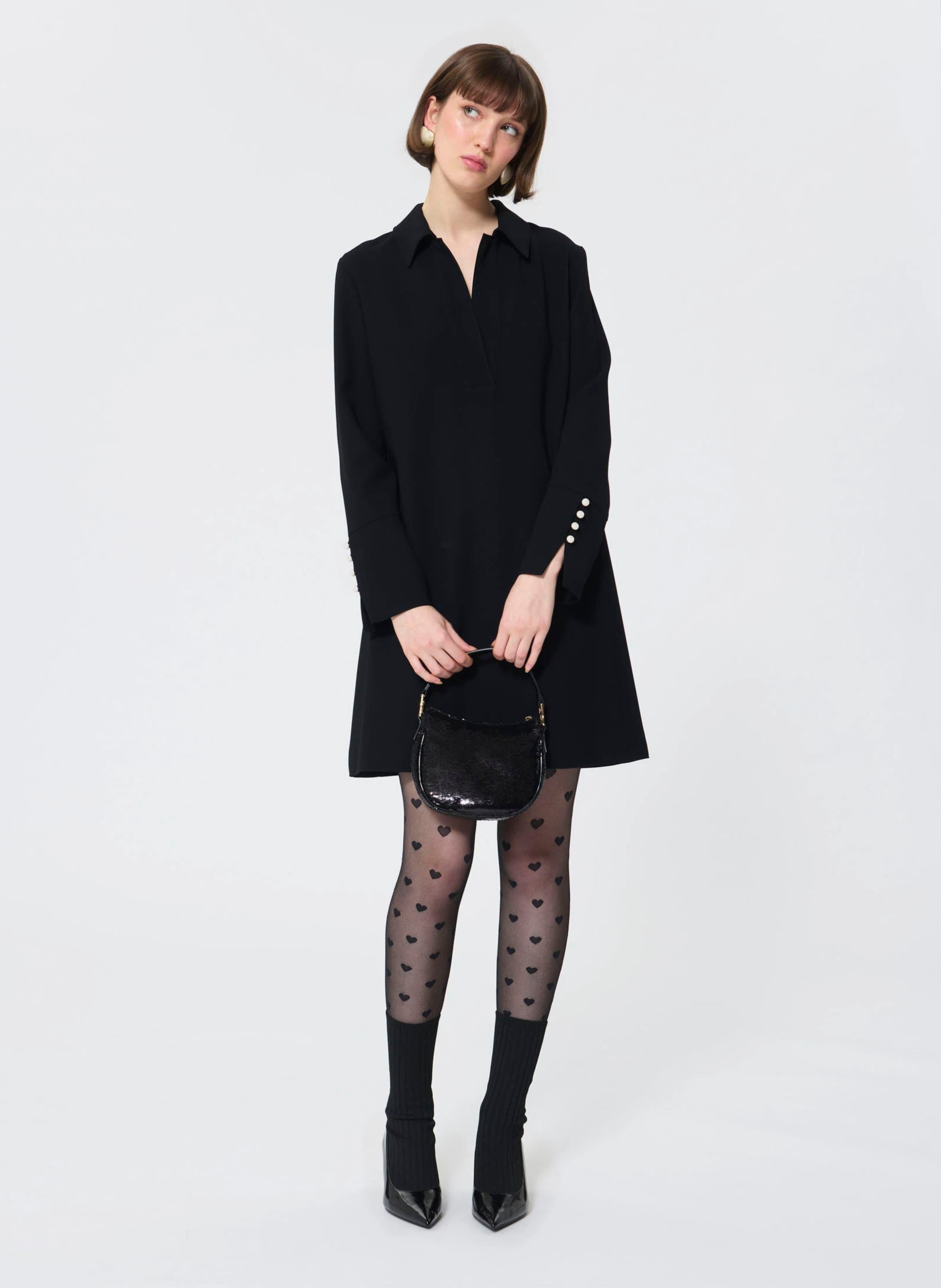 Abito corto diritto unito TARA JARMON