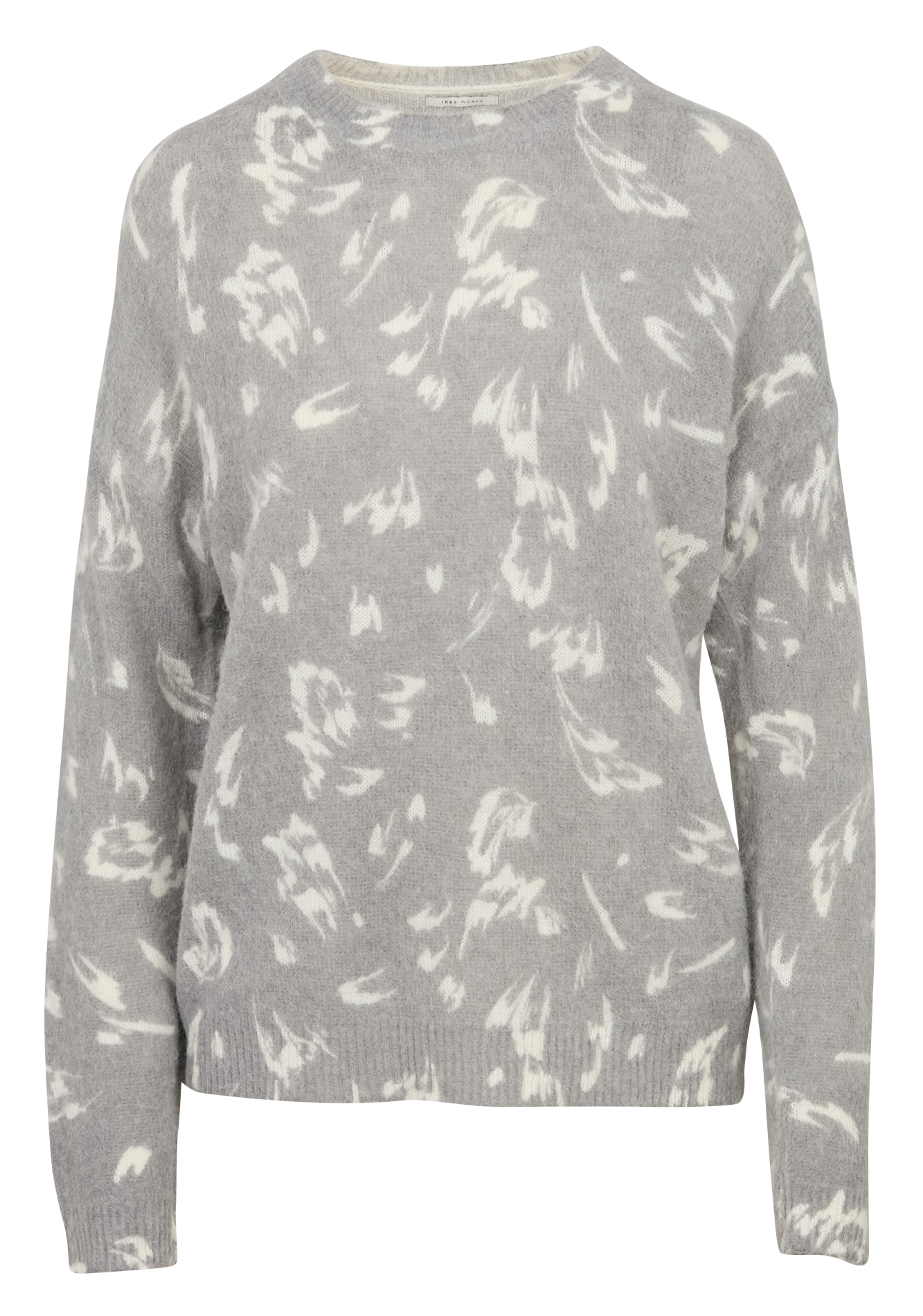 Alpaca wool sweater IKKS Grey