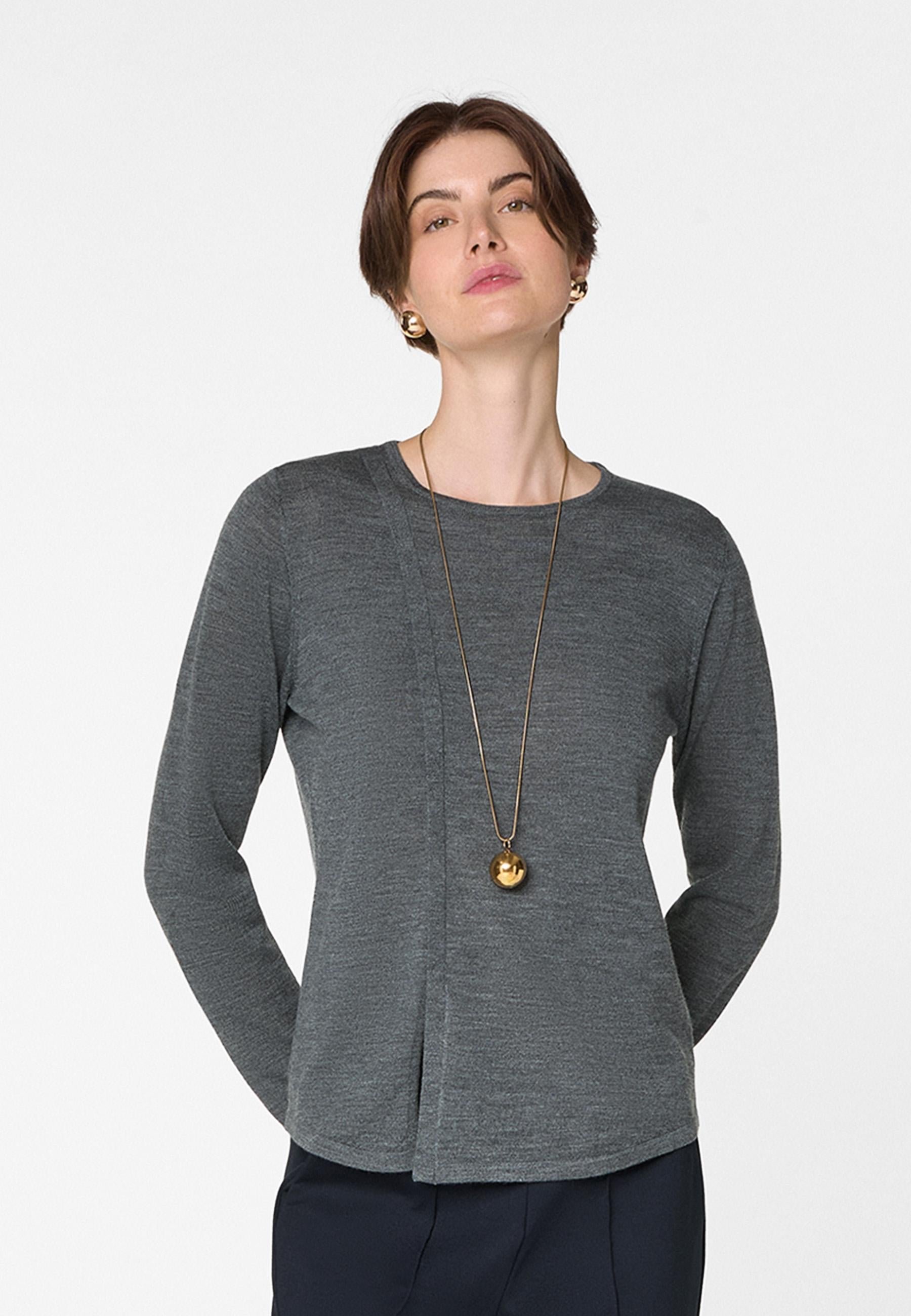 Merino wool sweater RODIER Grey