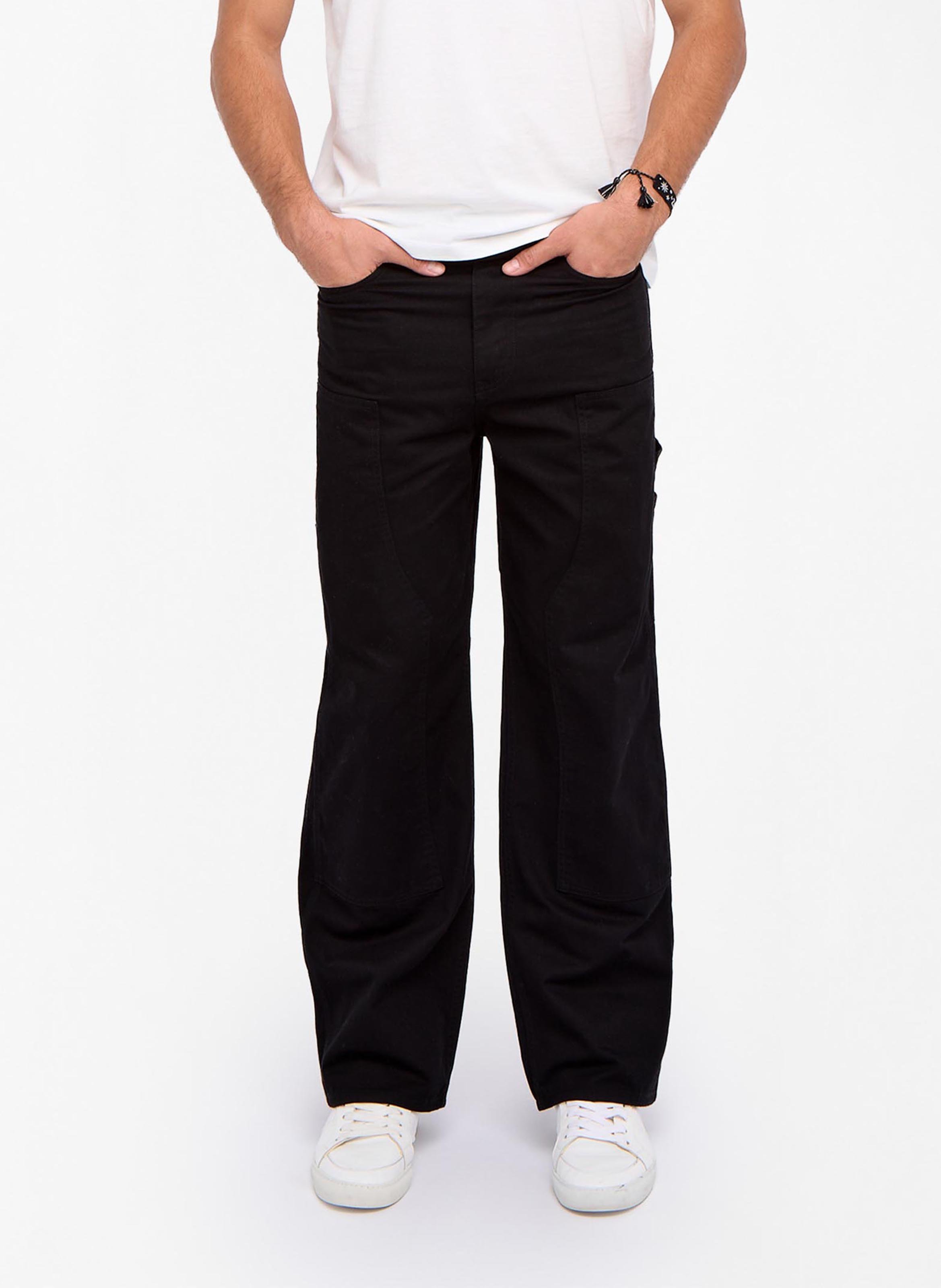 Pantalon large en coton ZADIG&VOLTAIRE Noir