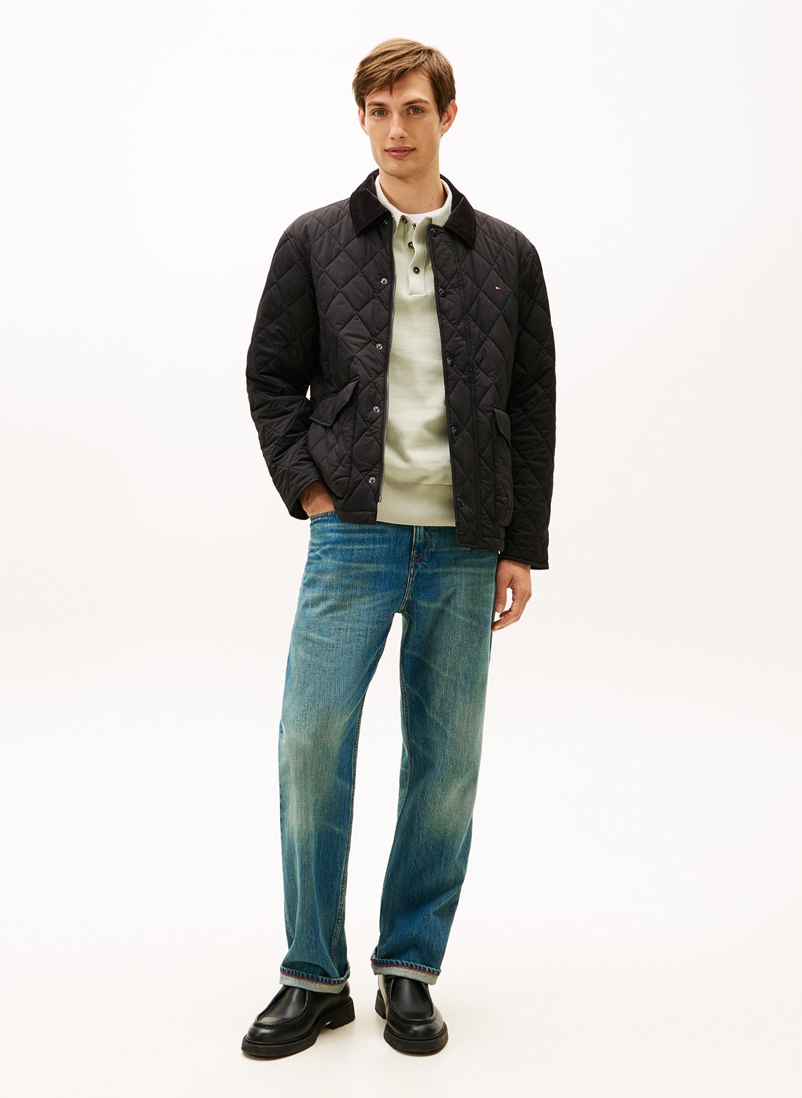 Blouson oversize matelassé TOMMY HILFIGER Noir