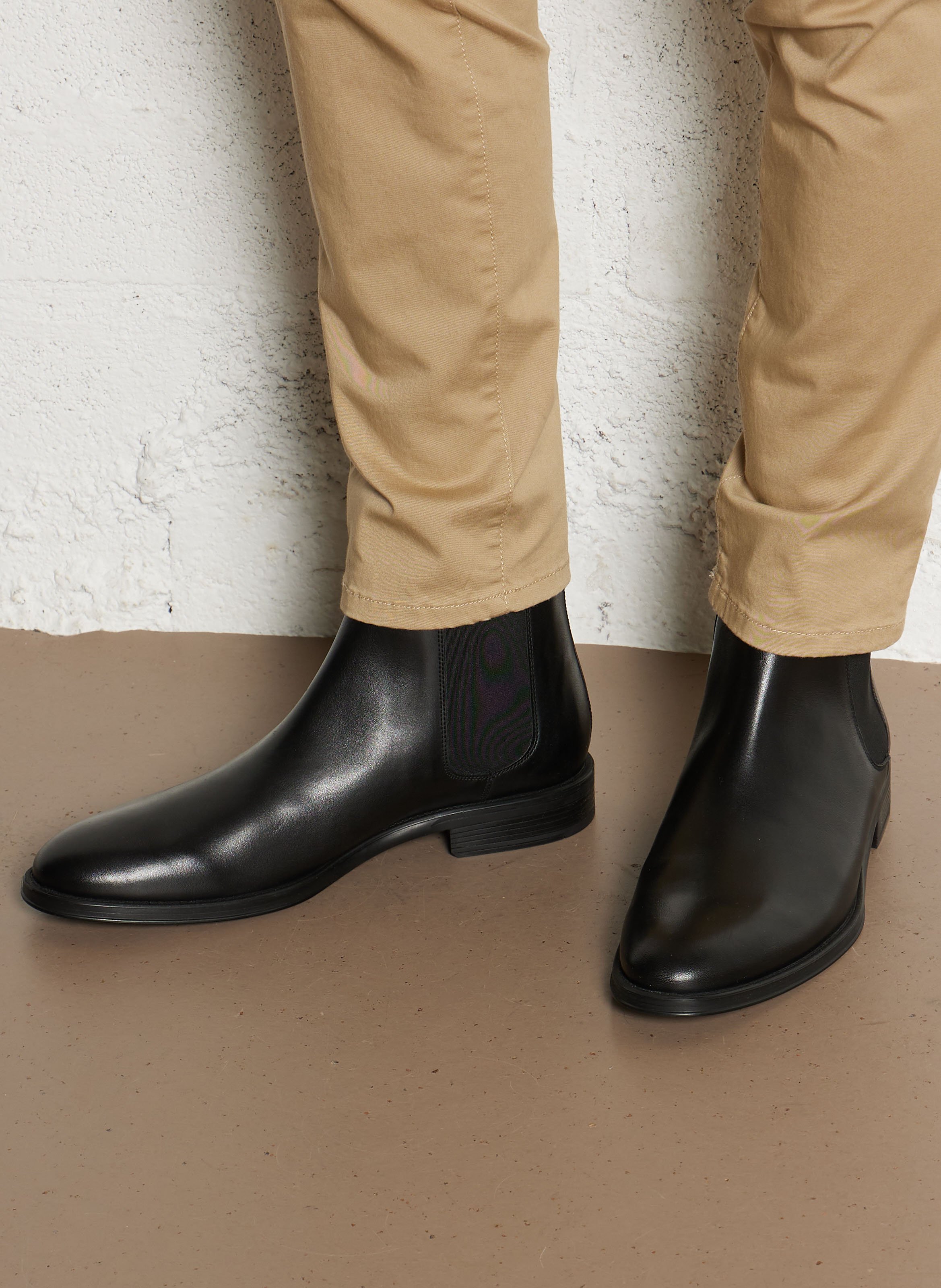 Albert leather boots PAUL SMITH Black