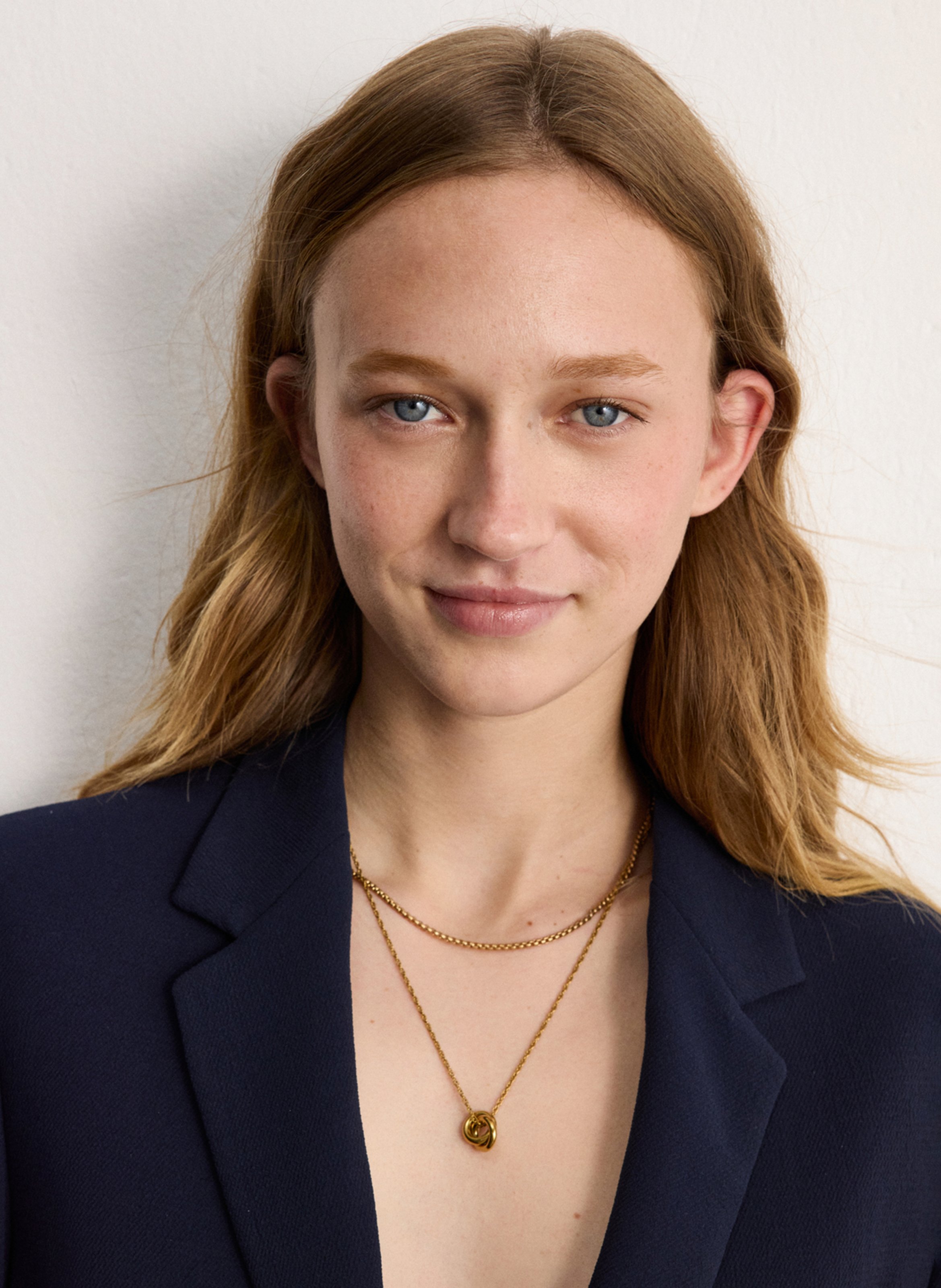 Veste tailleur oversize PABLO Bleu