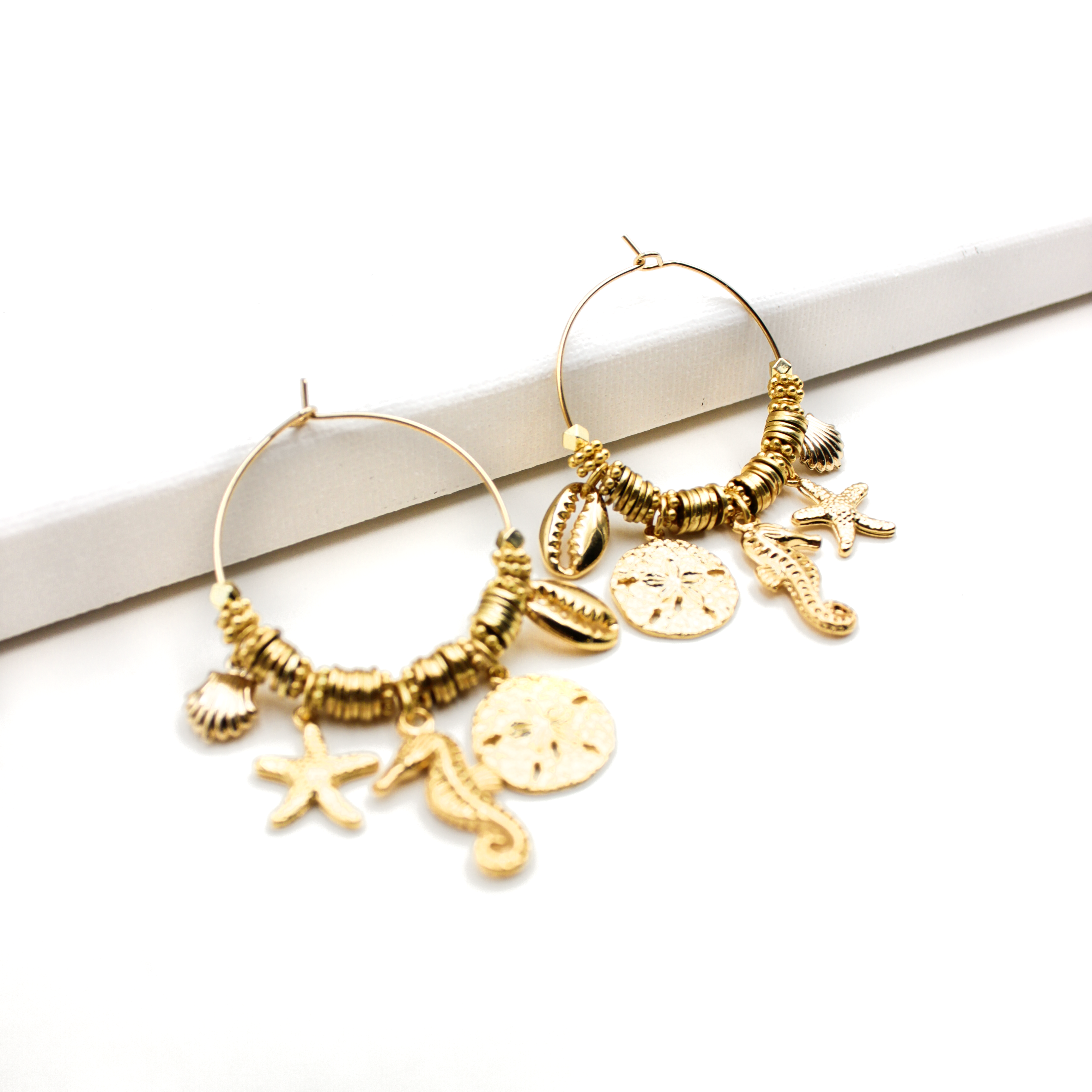 Créoles grigris - manon L'ATELIER DES DAMES Doré