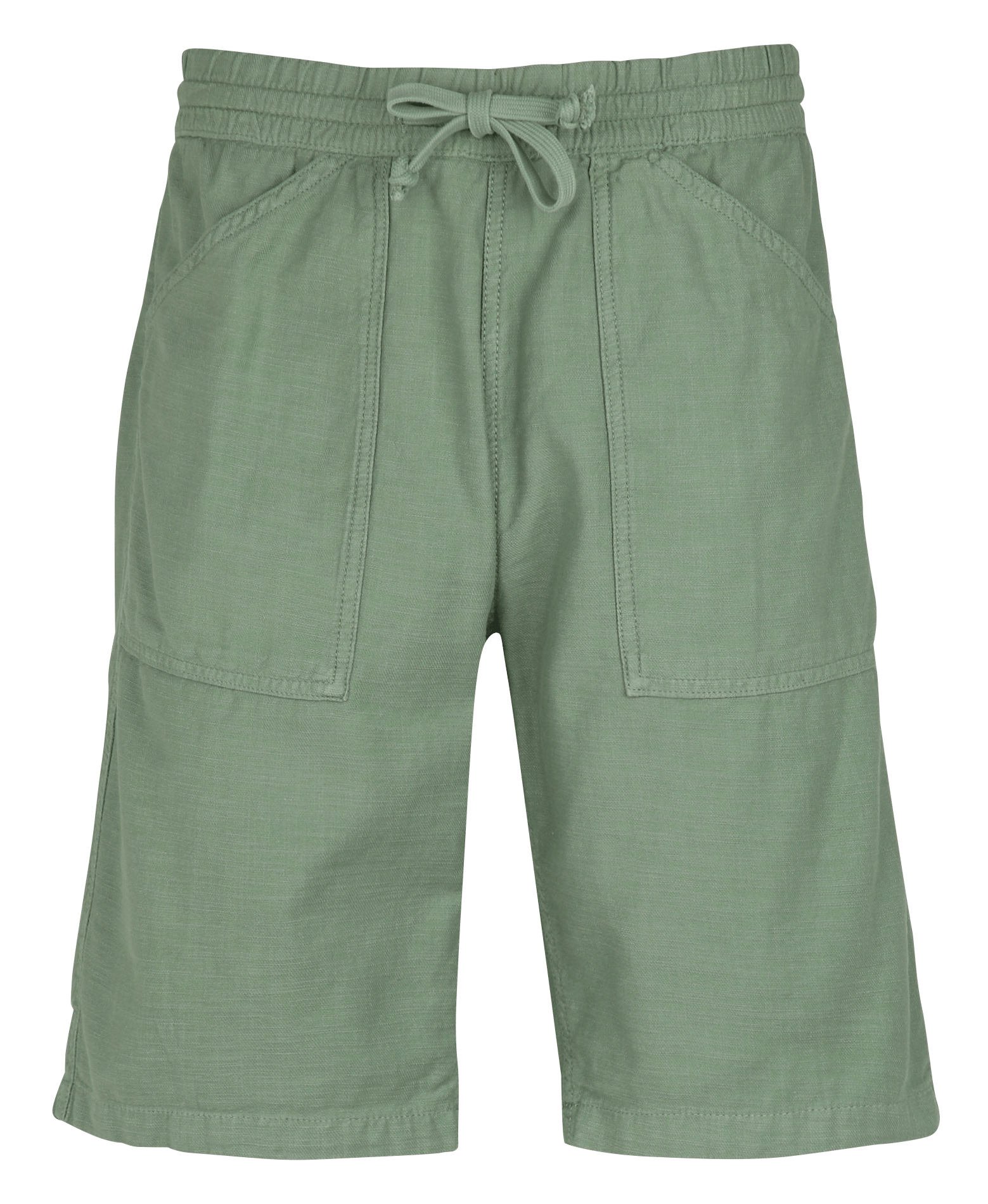 Bermuda droit en coton LE TEMPS DES CERISES Vert